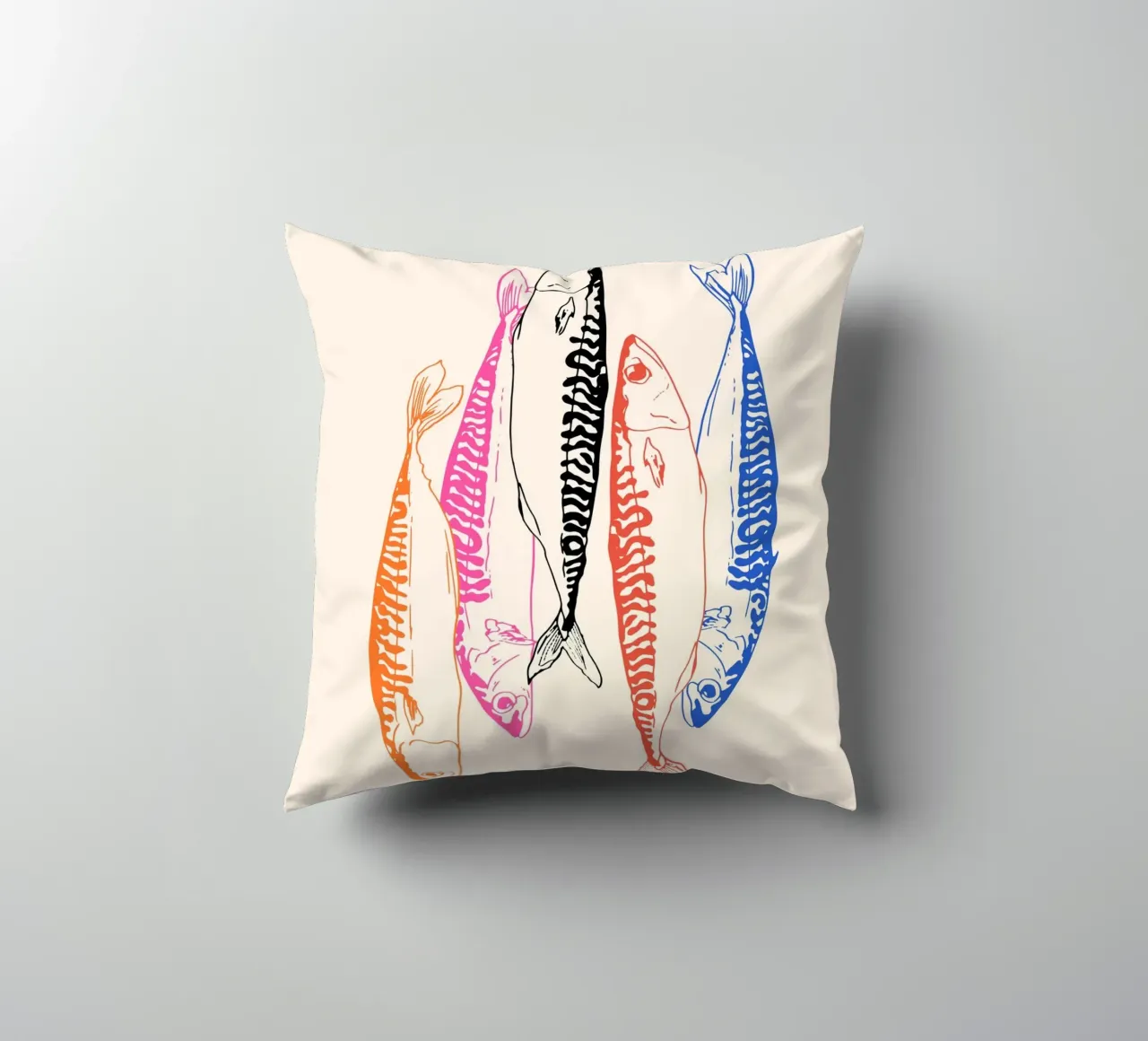 Sgombro Retro cuscino da EDMPROJECT