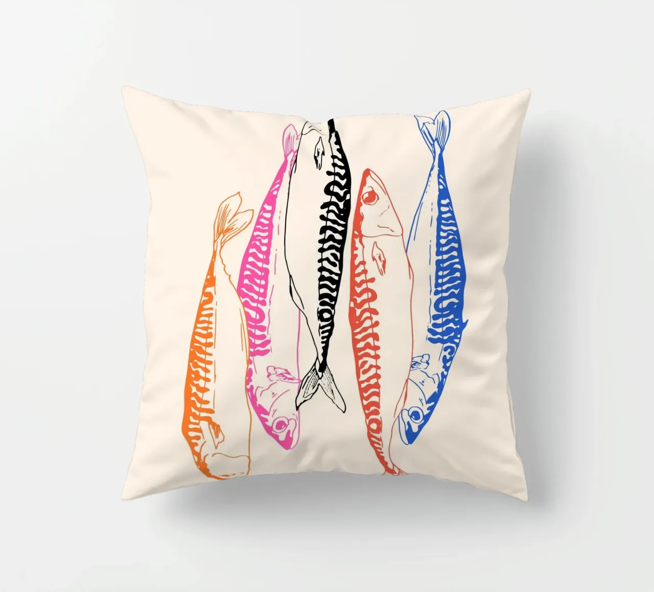 Sgombro Retro cuscino da EDMPROJECT