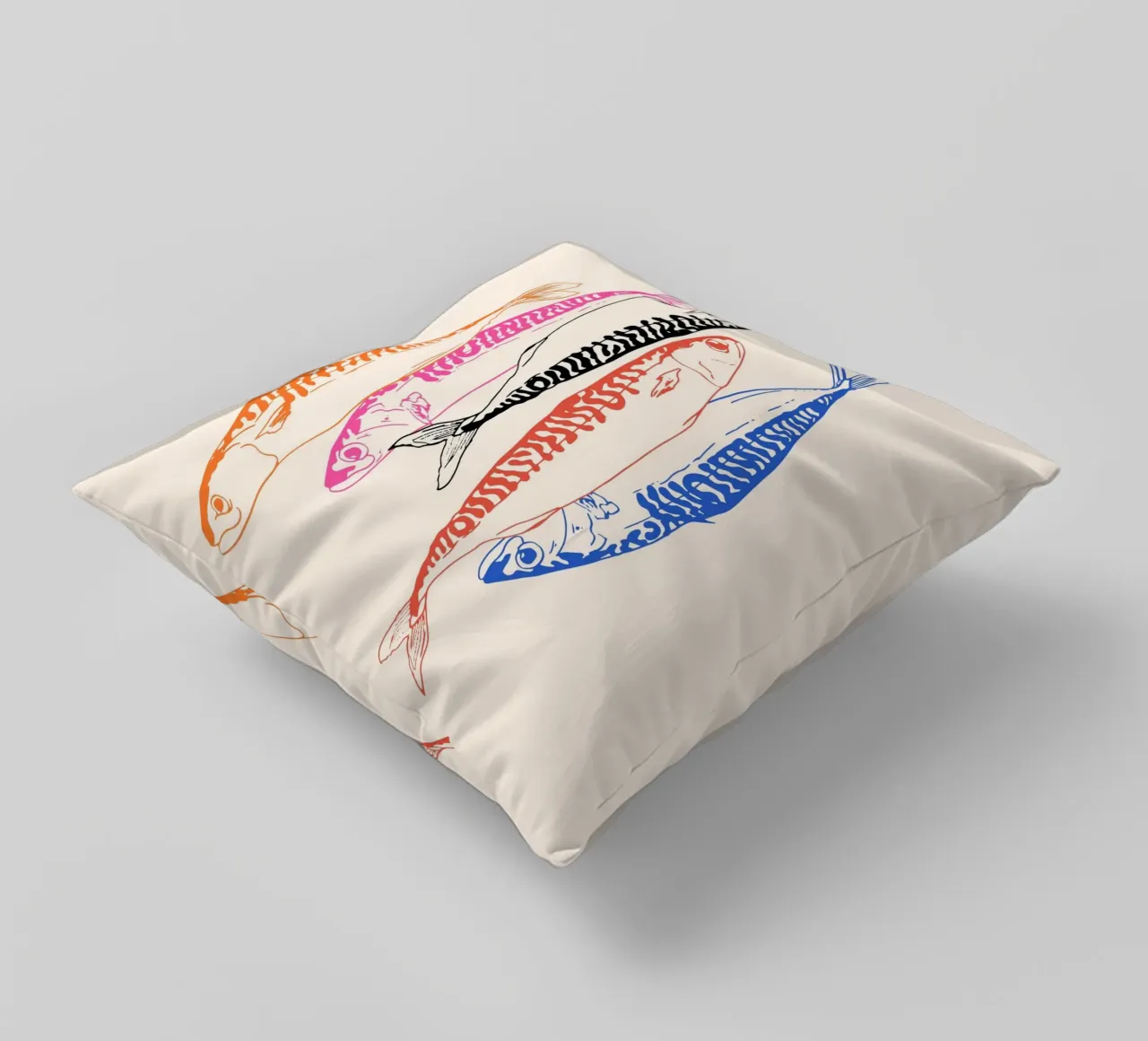 Sgombro Retro cuscino da EDMPROJECT