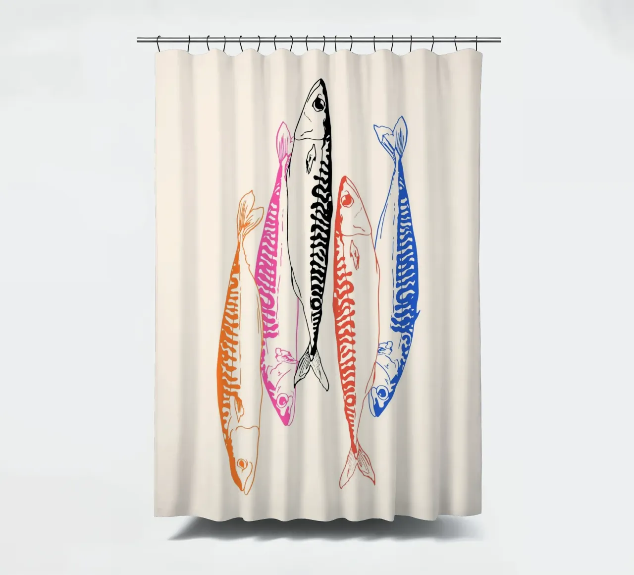 Sgombro Retro tenda da doccia da EDMPROJECT
