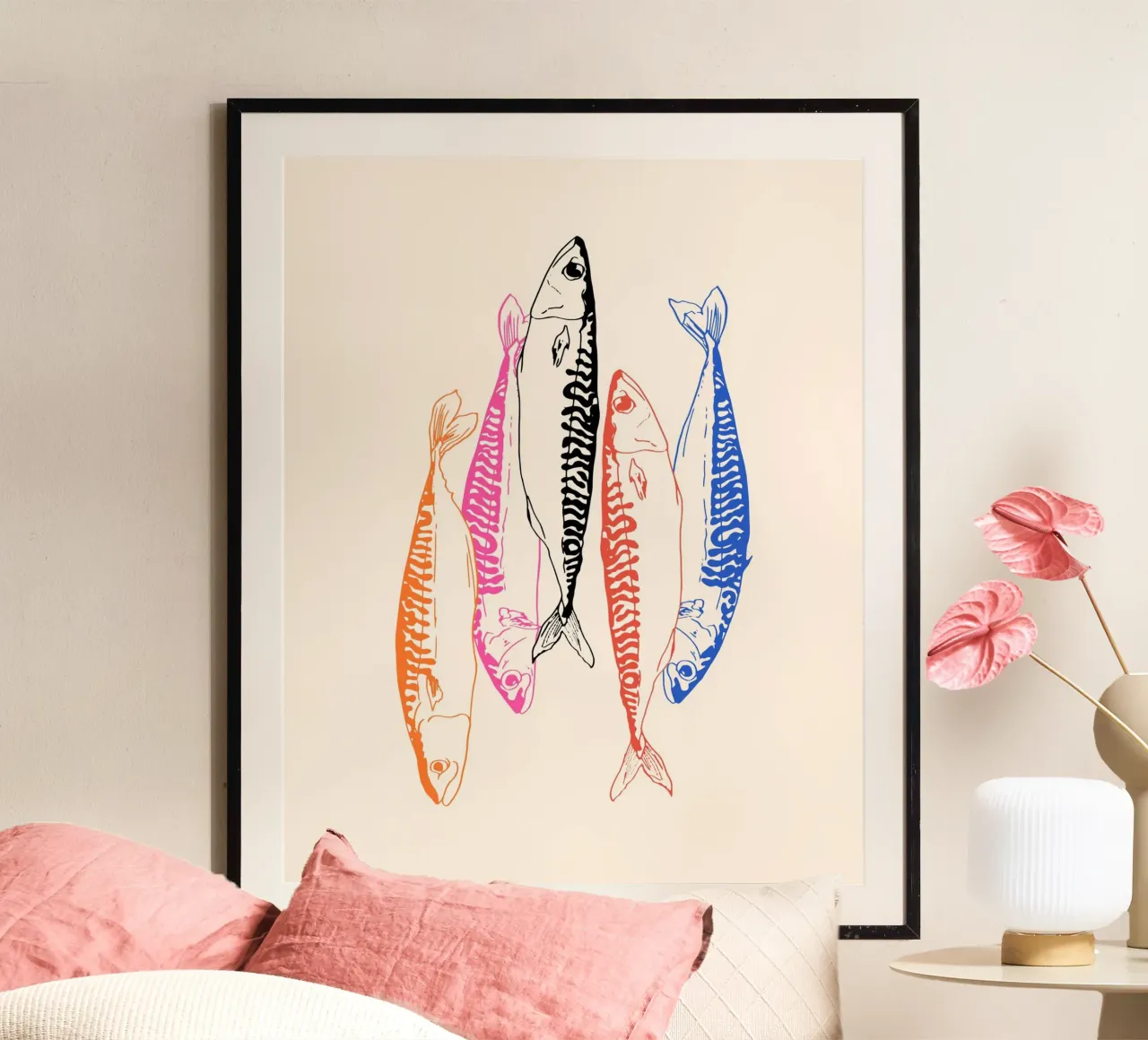 Maquereau Retro poster de EDMPROJECT