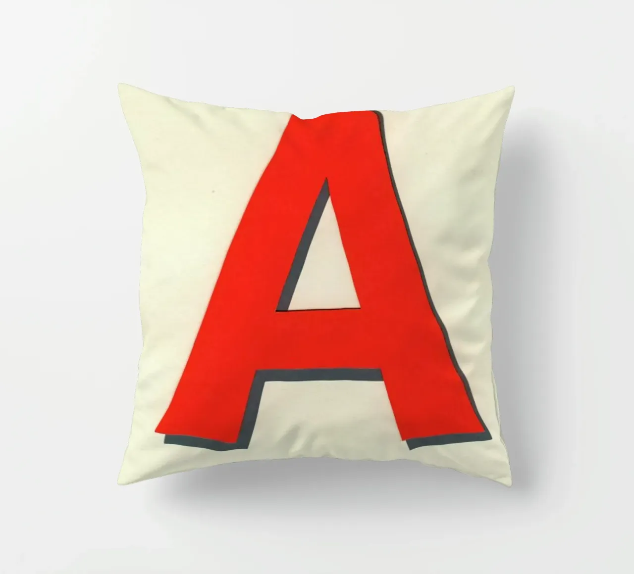 Neon Red A cuscino da Rosi Feist