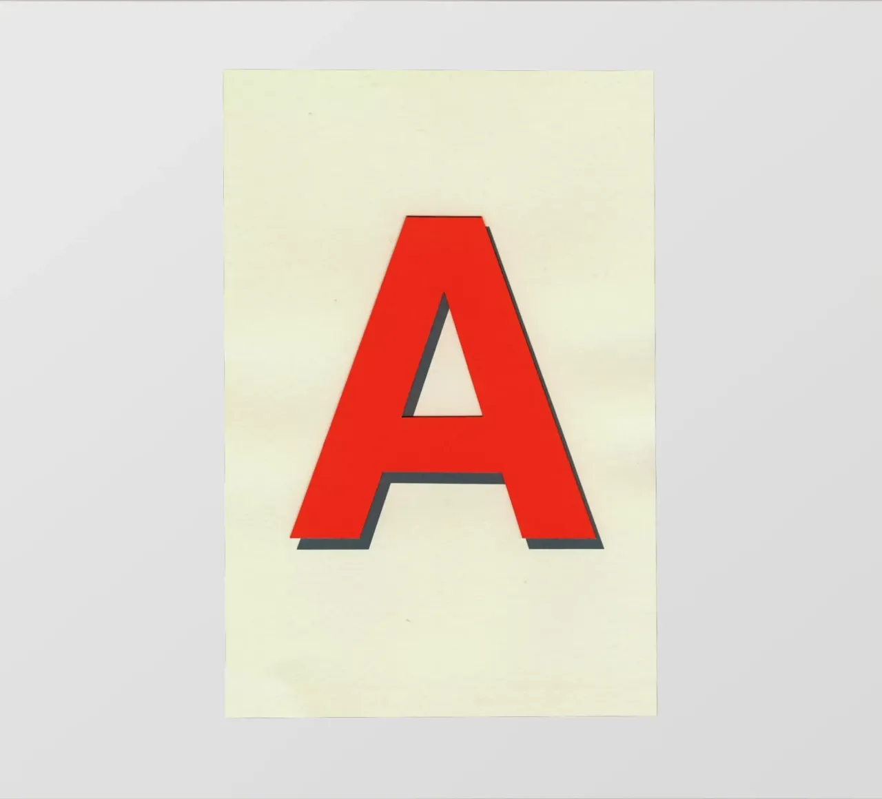 Neon Red A pellicola backlit da Rosi Feist