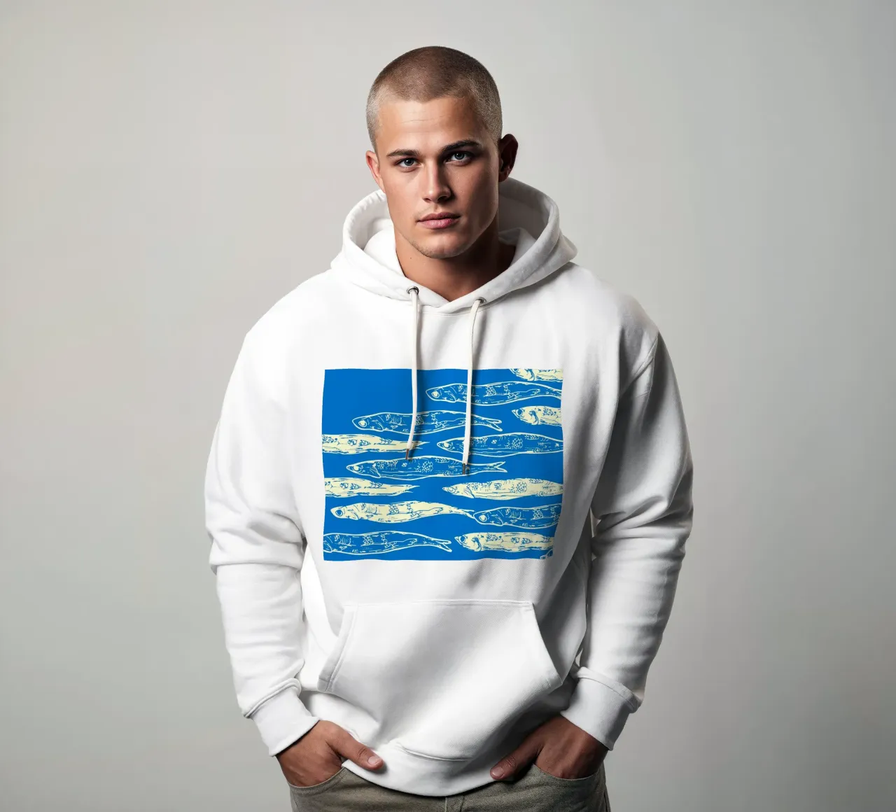 Ballo delle sarde felpa con cappuccio da EDMPROJECT