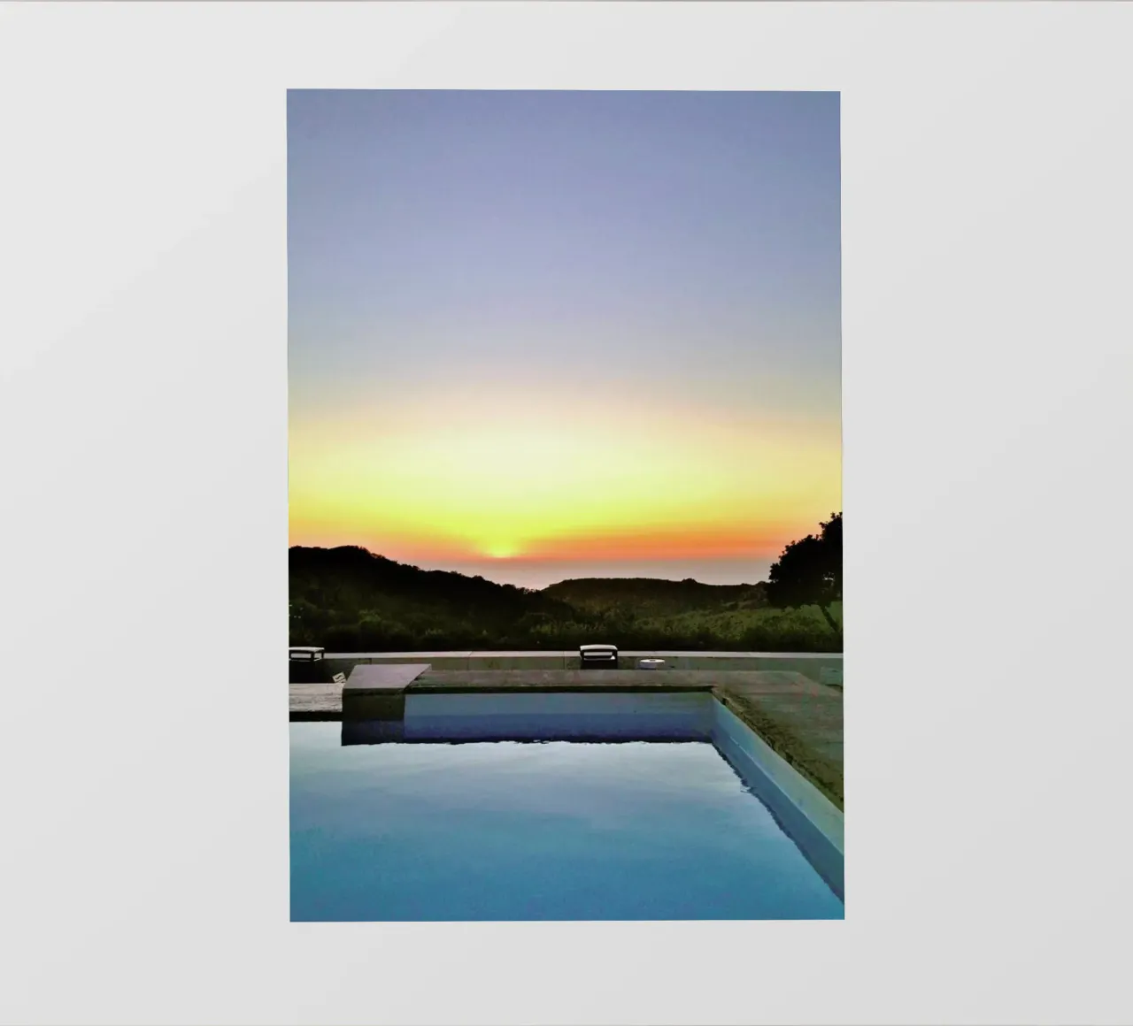 La Pool telo in pvc da Maria Sattrup