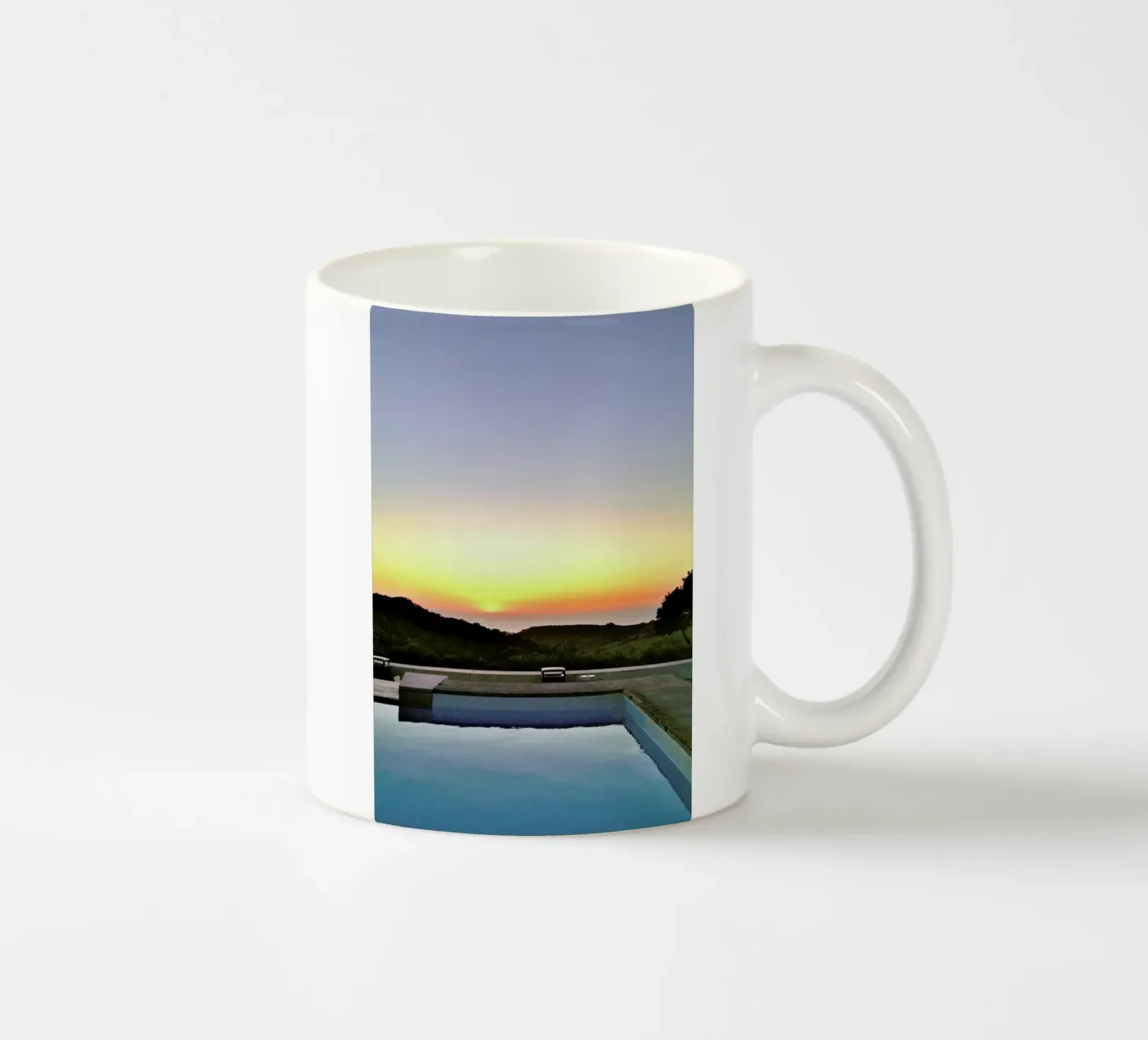 La Pool ceramic mug by Maria Sattrup