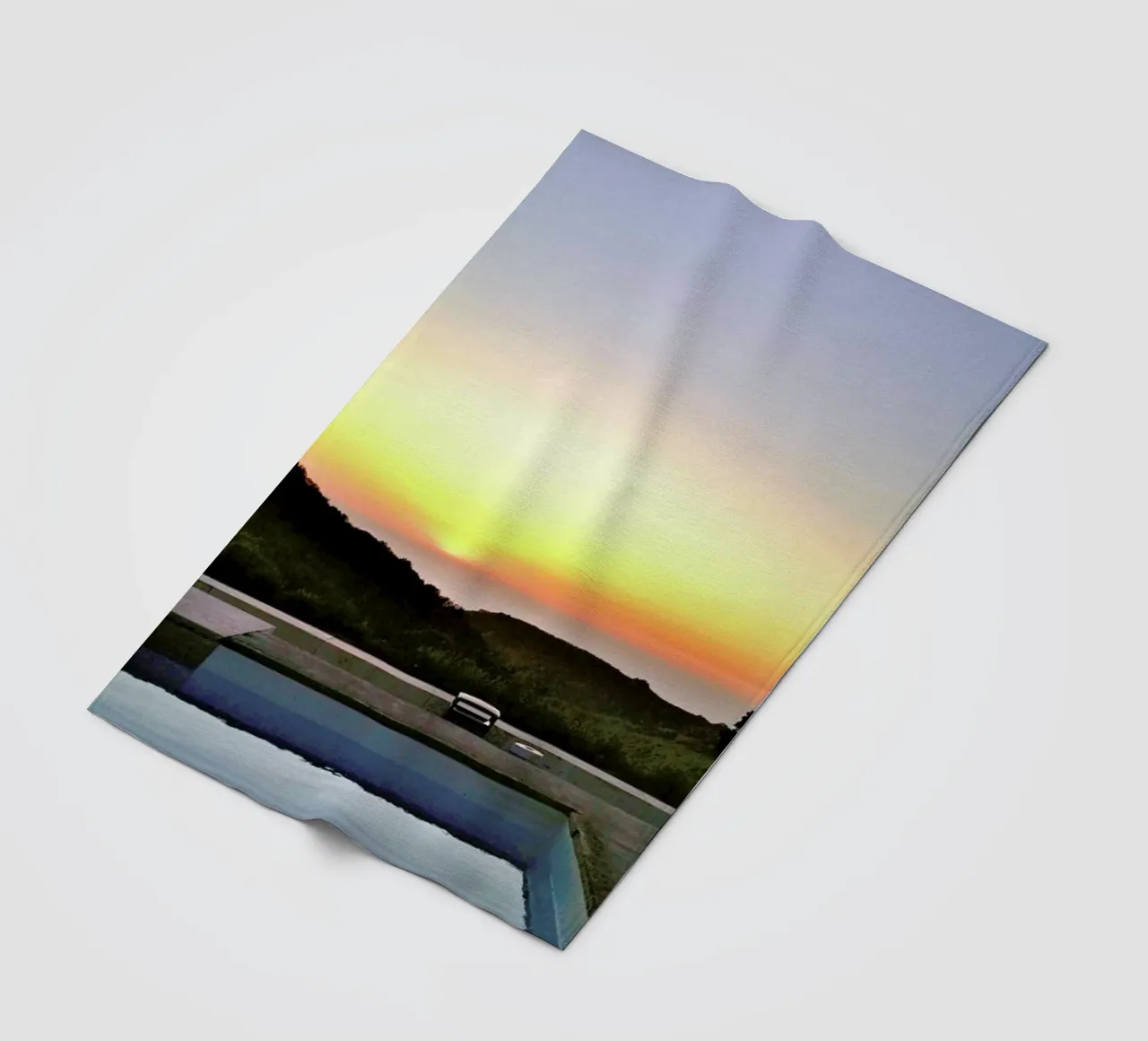 La Pool Fleecedecke von Maria Sattrup