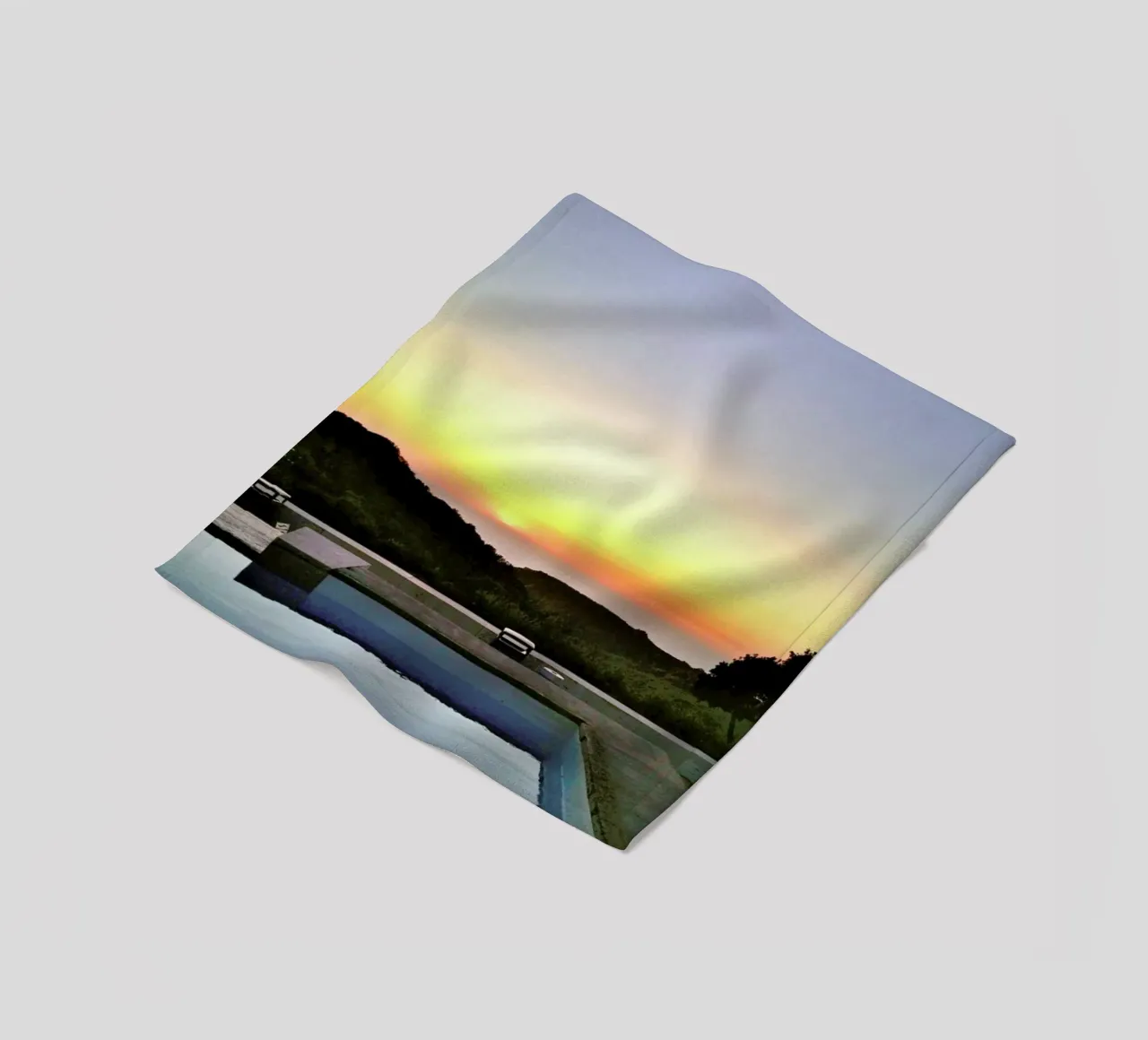 La Pool Fleecedecke von Maria Sattrup