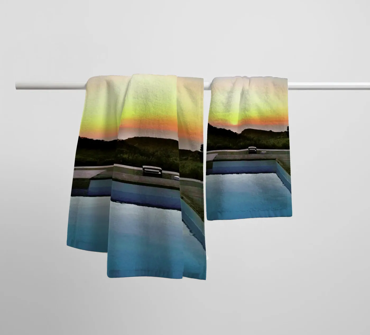 La Pool towel by Maria Sattrup