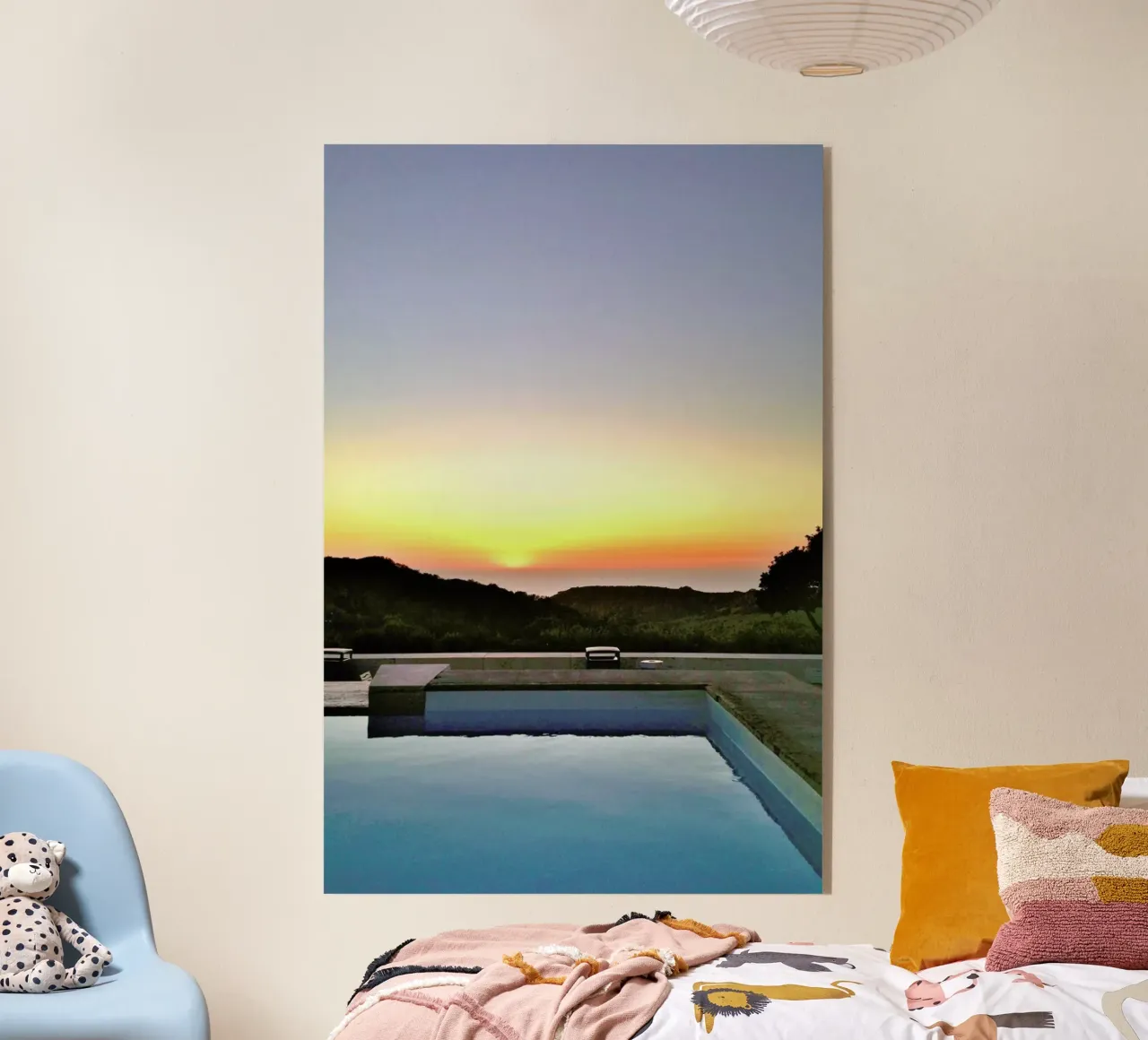 La Pool acryl van Maria Sattrup