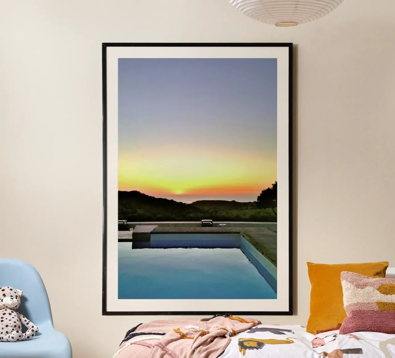 La Pool poster van Maria Sattrup