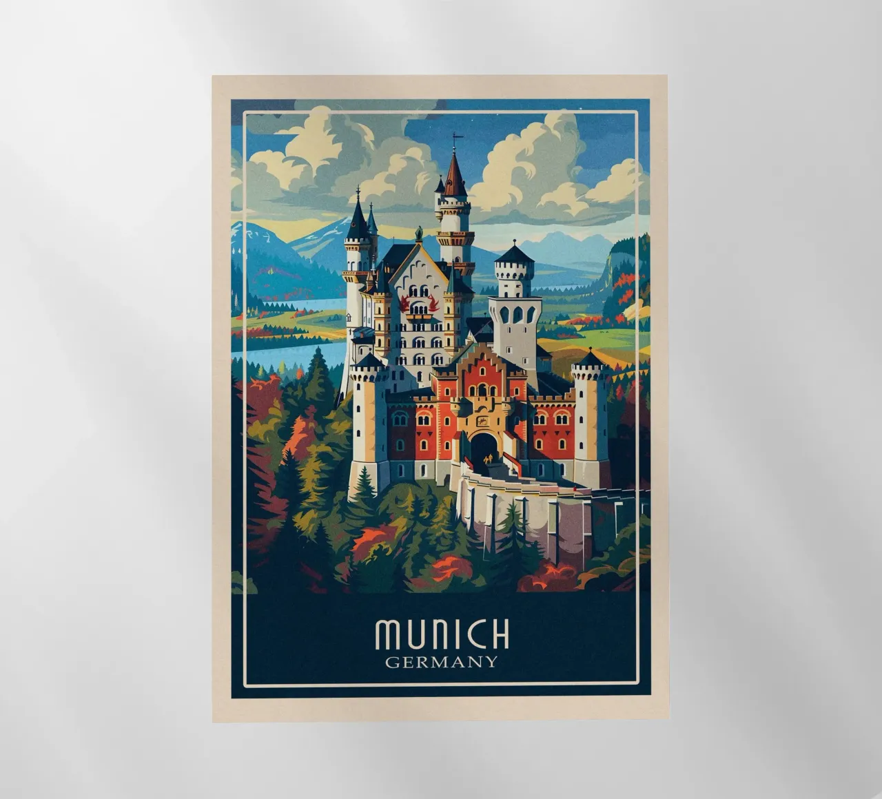 Munich Germany backlit film by Travelstudio