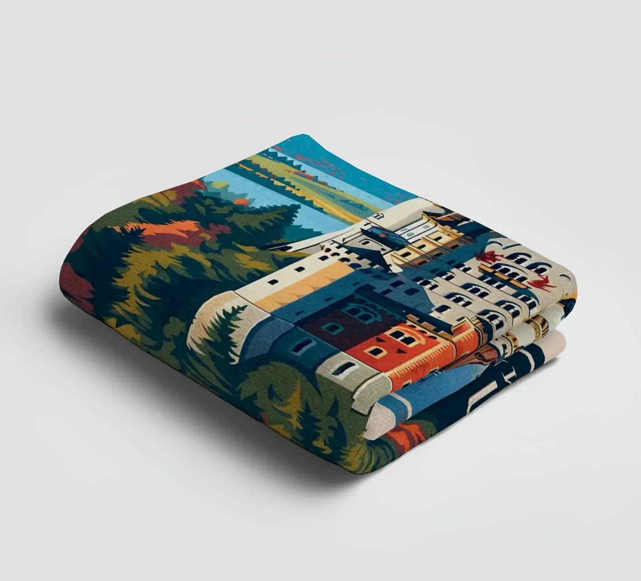 Munich Germany towel by Travelstudio