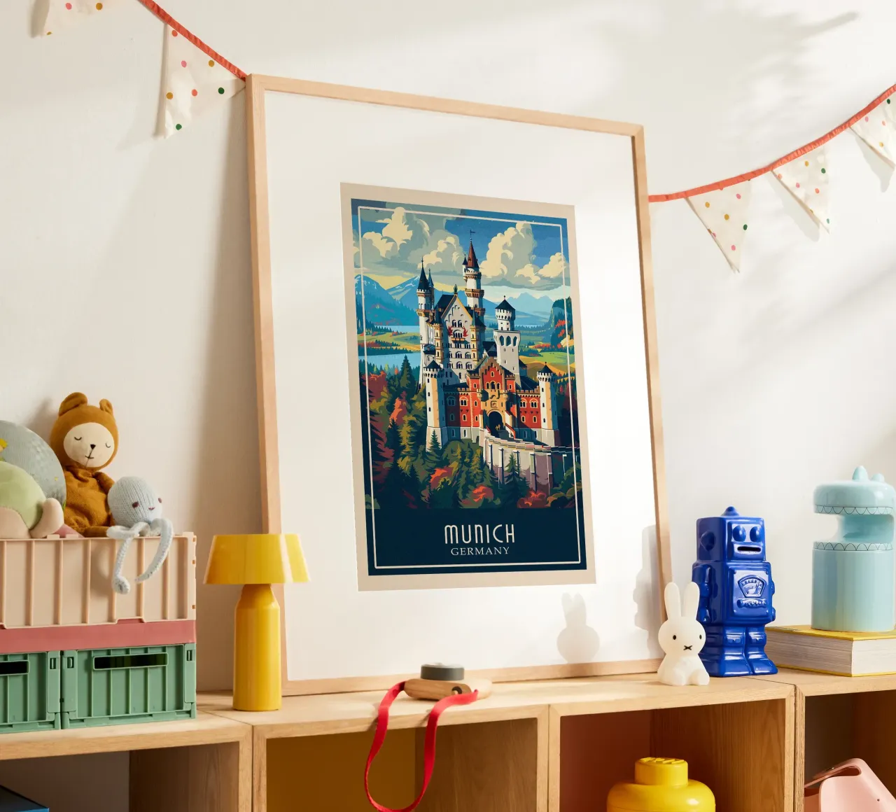 Munich Germany poster da Travelstudio