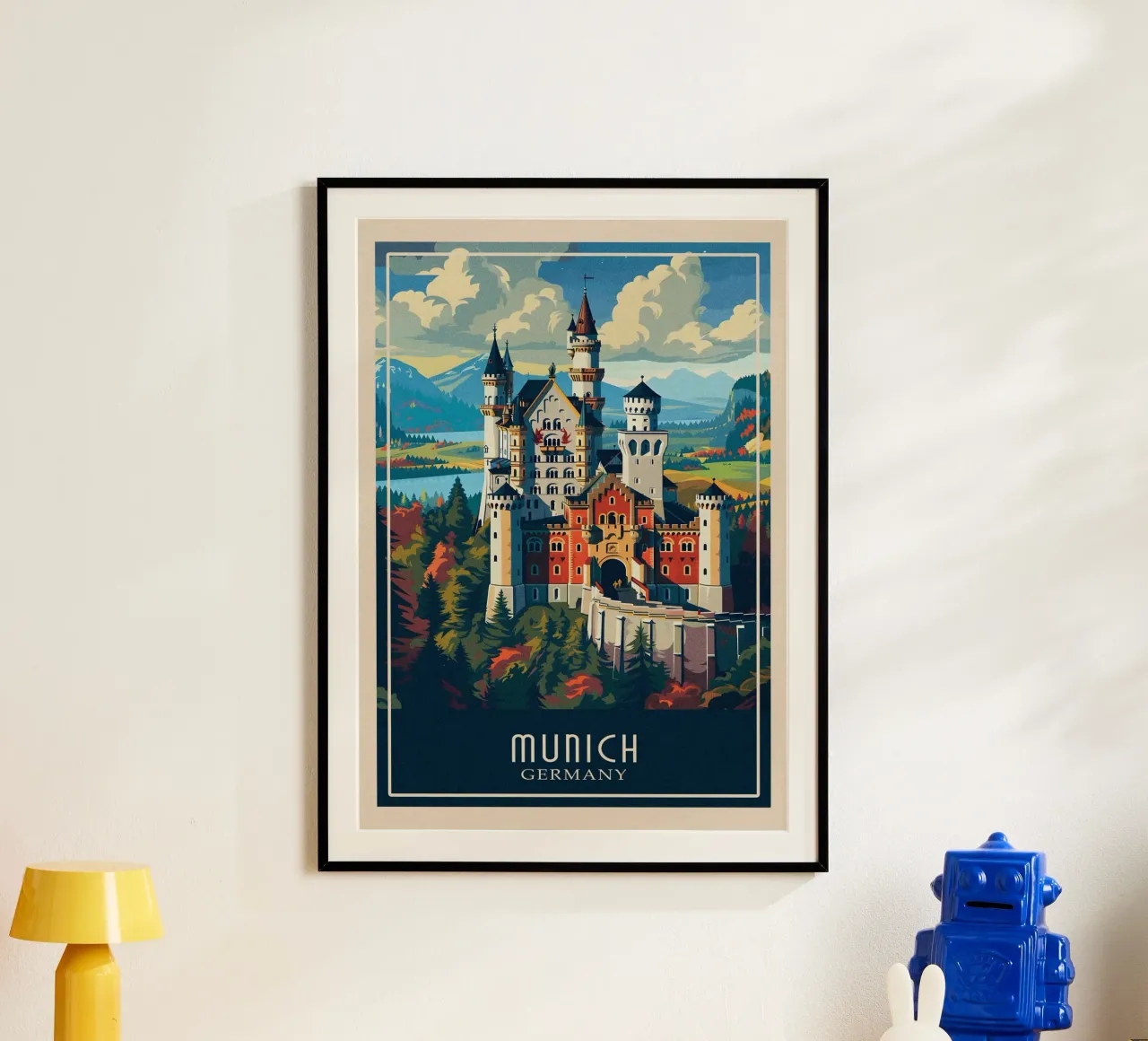 Munich Germany poster da Travelstudio