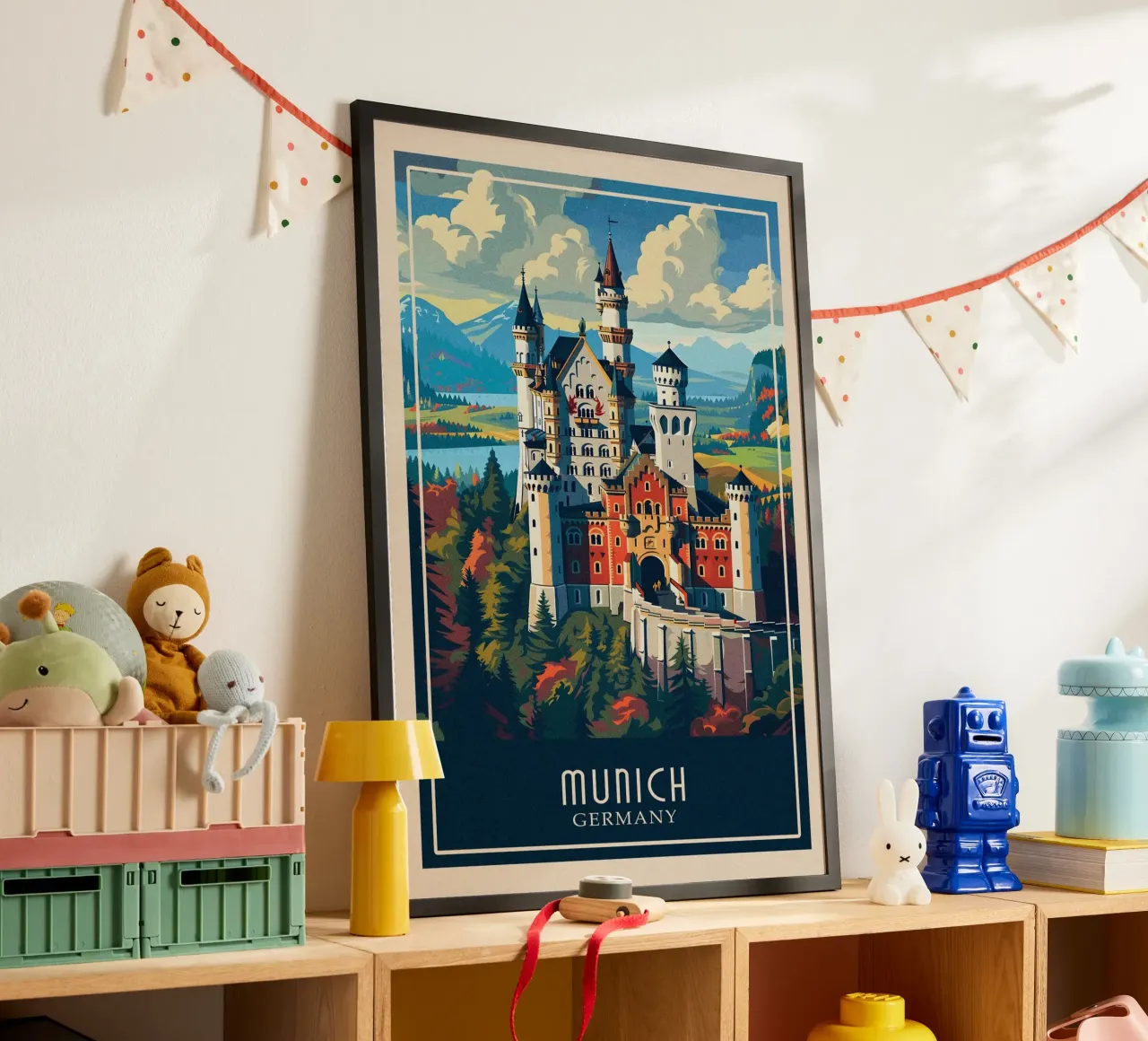 Munich Germany poster da Travelstudio