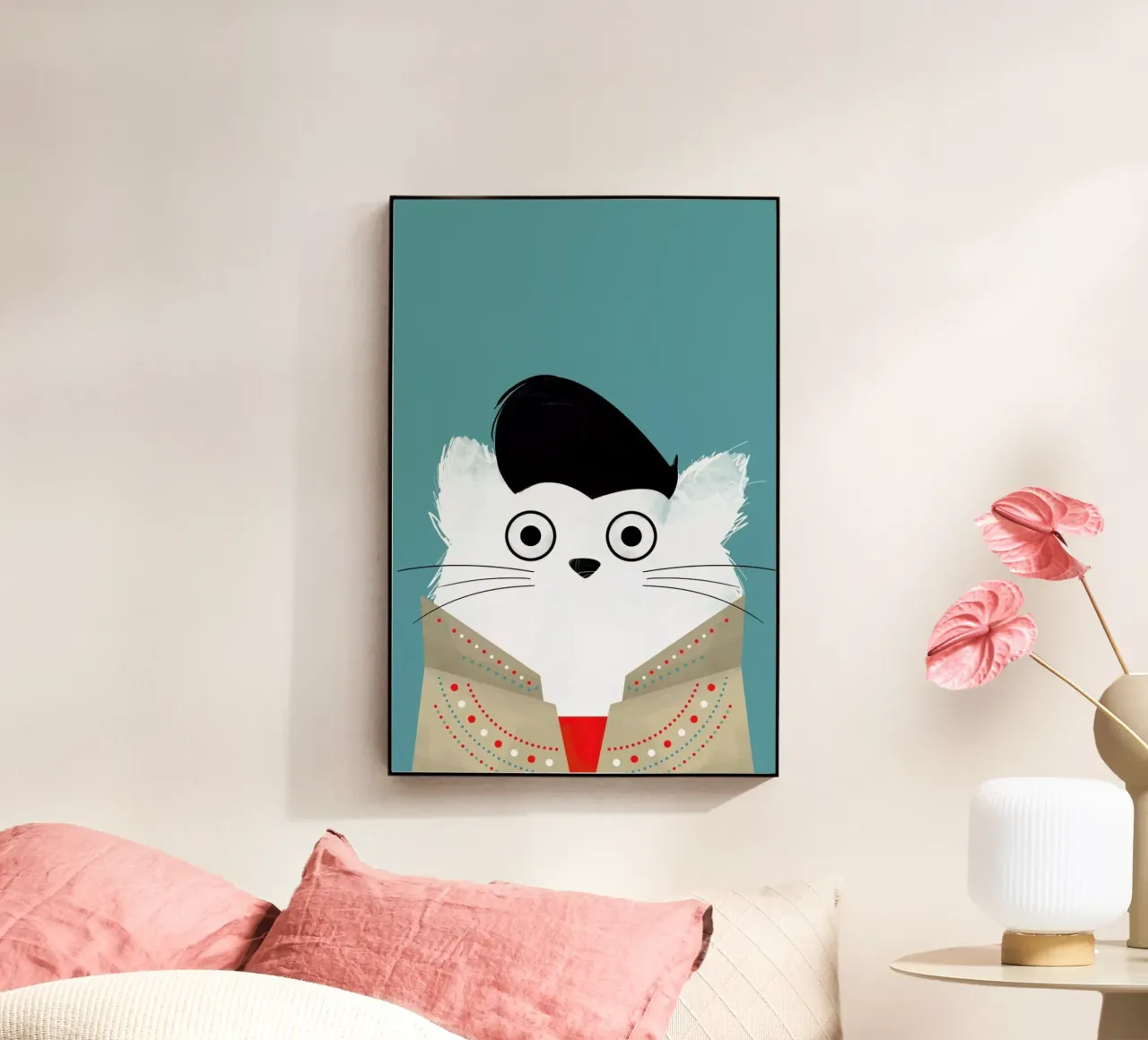 Cat - Elvis plexiglass da Doozal