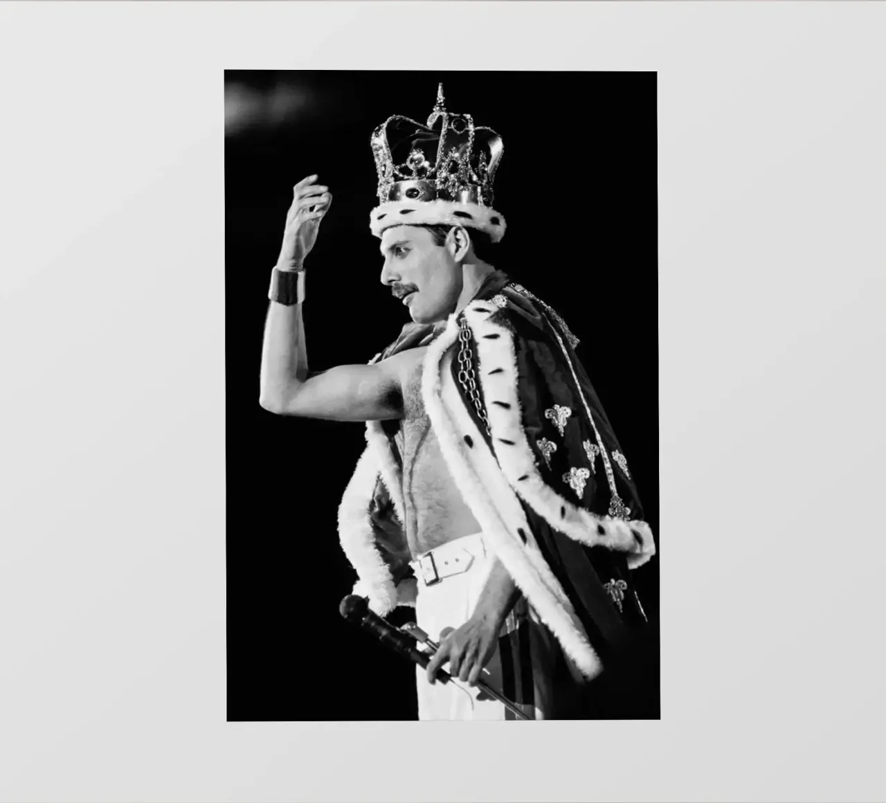 Freddie Mercury telo in pvc da avissta