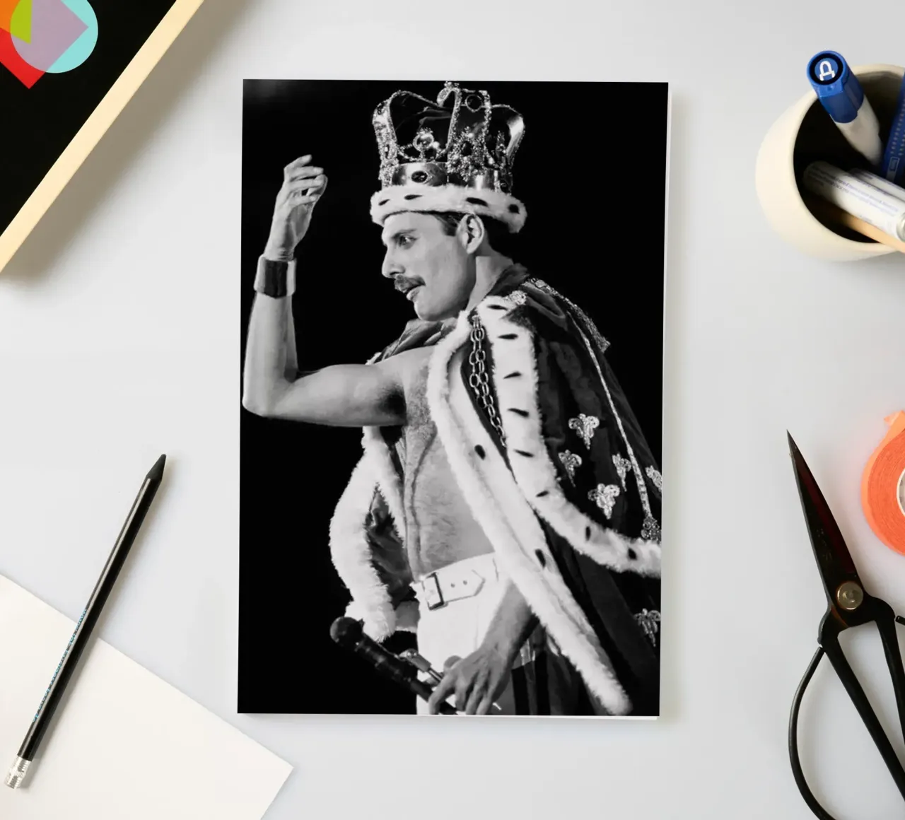 Freddie Mercury notebook by avissta