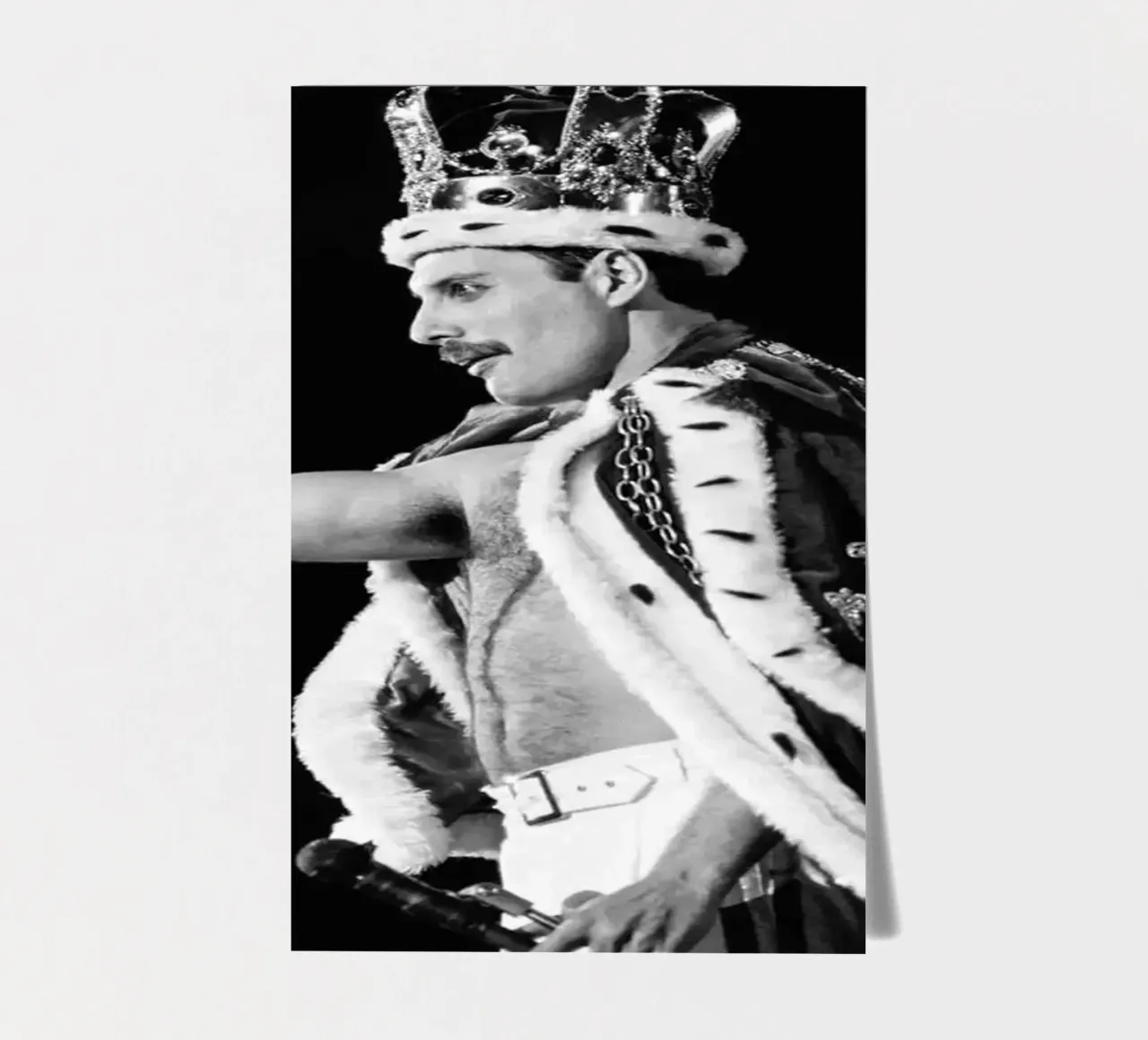 Freddie Mercury foglio adesivo da avissta