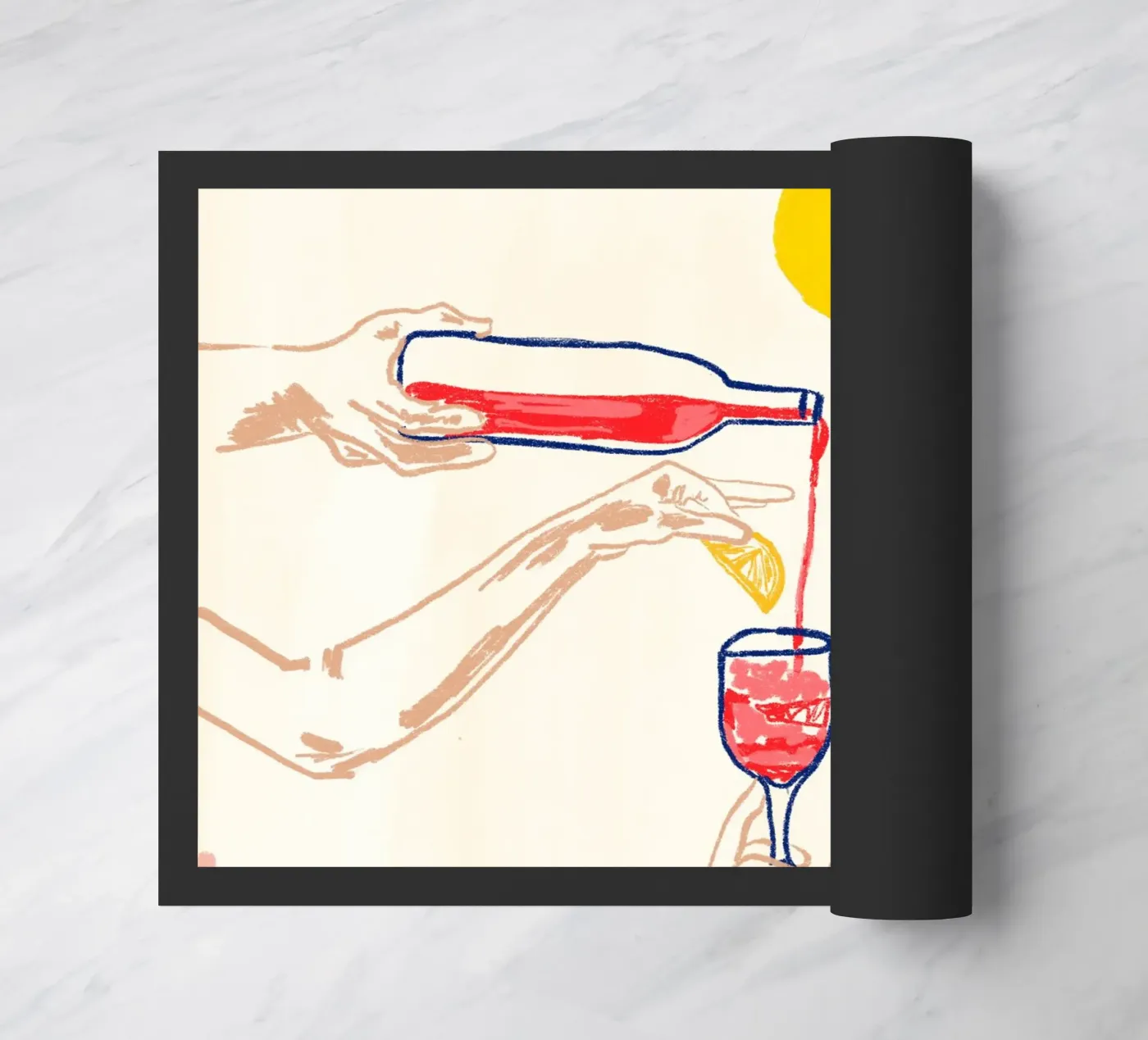 Salute al tramonto zerbino da EDMPROJECT