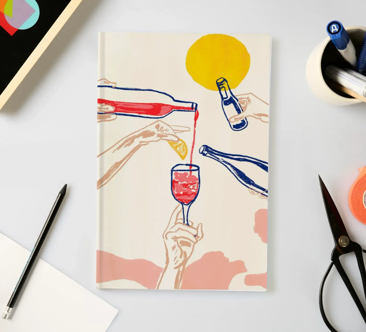 Sunset Cheers notebook by EDMPROJECT
