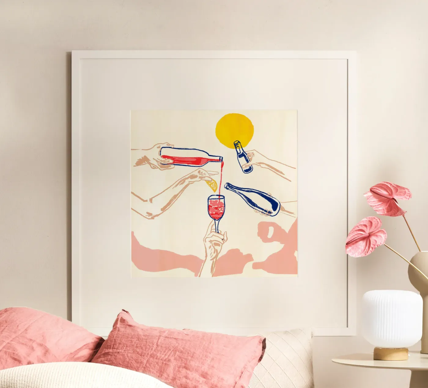 Salute al tramonto poster da EDMPROJECT