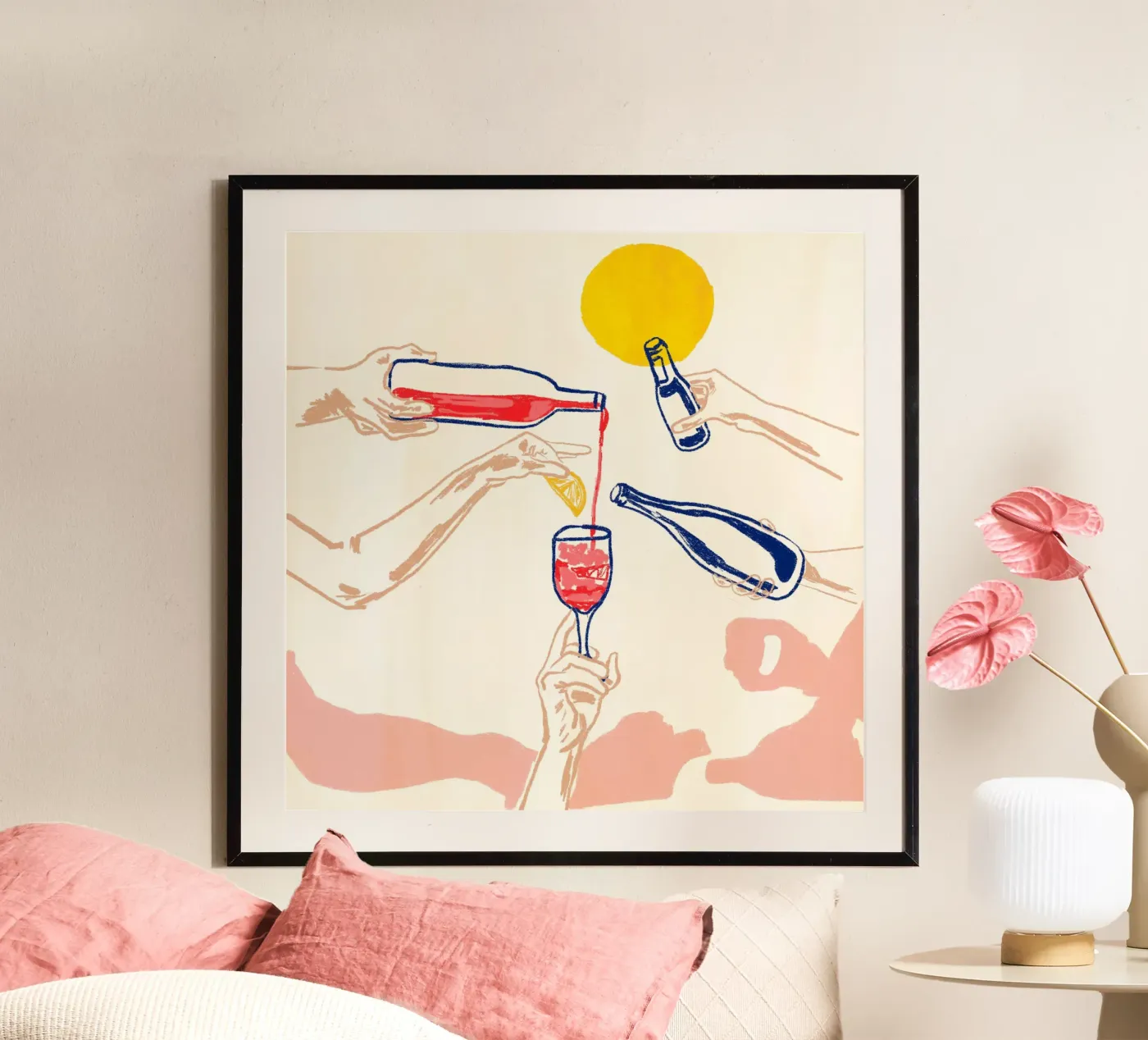 Sunset Cheers poster by EDMPROJECT