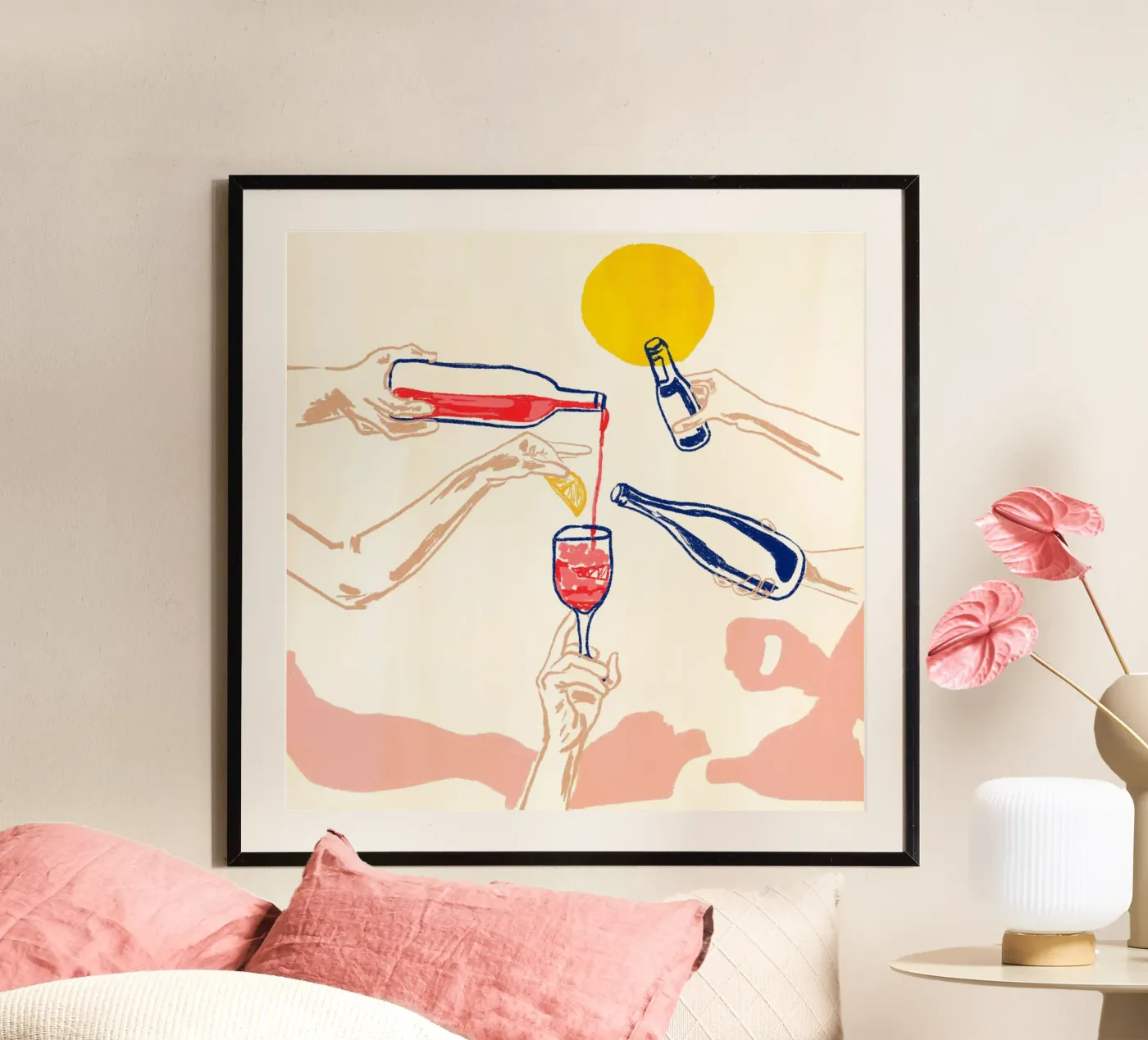 Salute al tramonto poster da EDMPROJECT