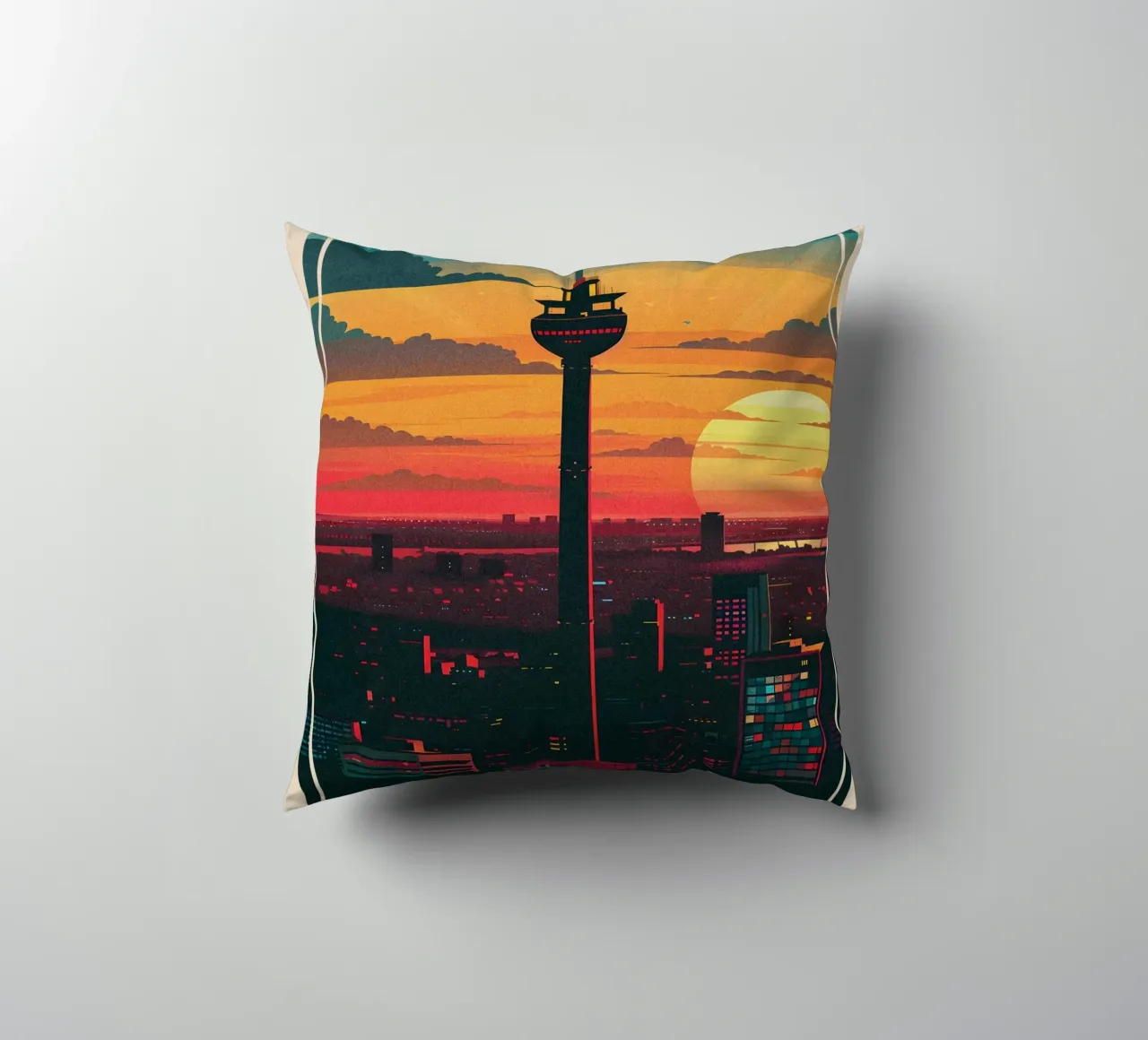 Stuttgart Germany cuscino da Travelstudio