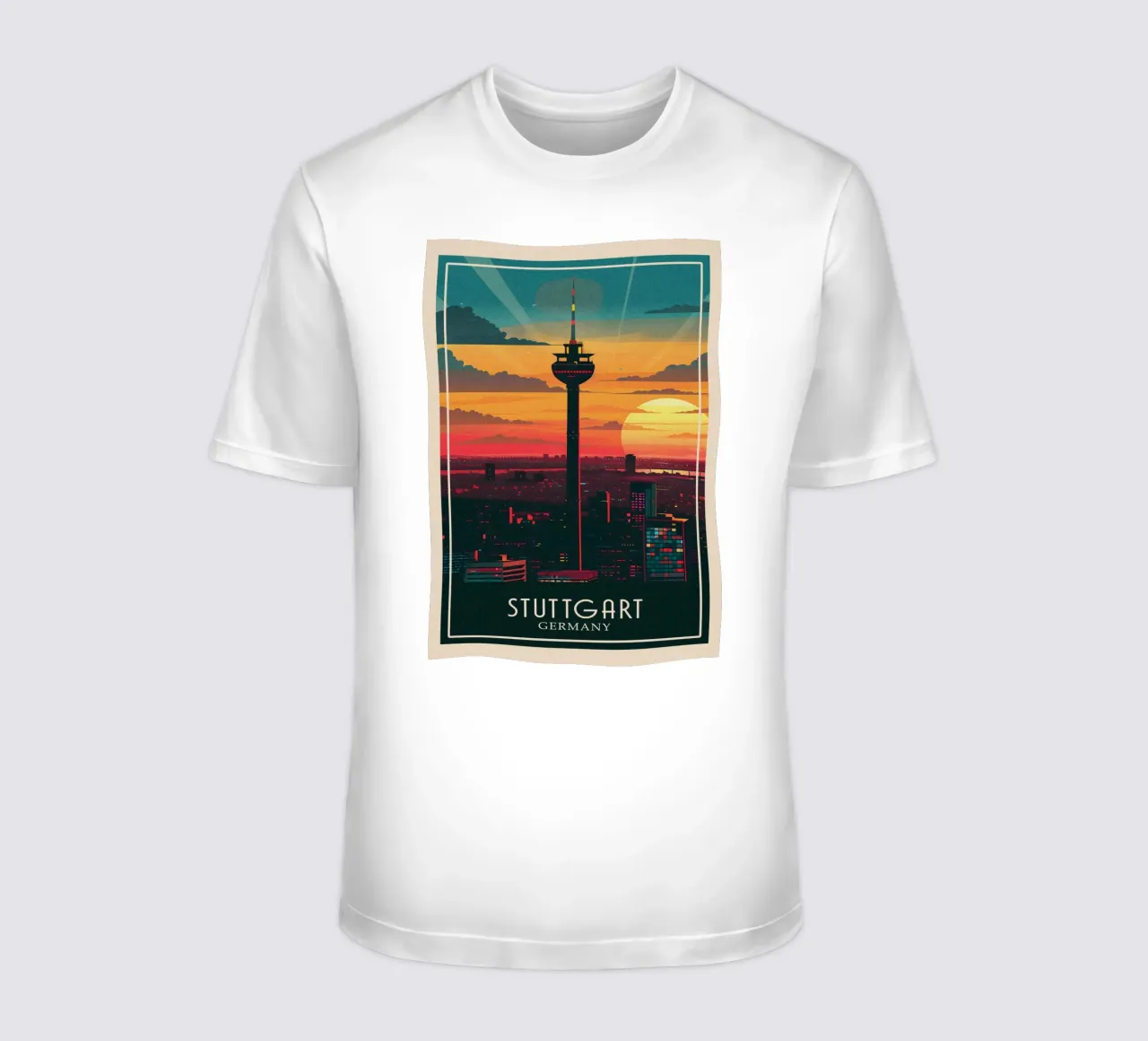 Stuttgart Germany t-shirt da Travelstudio