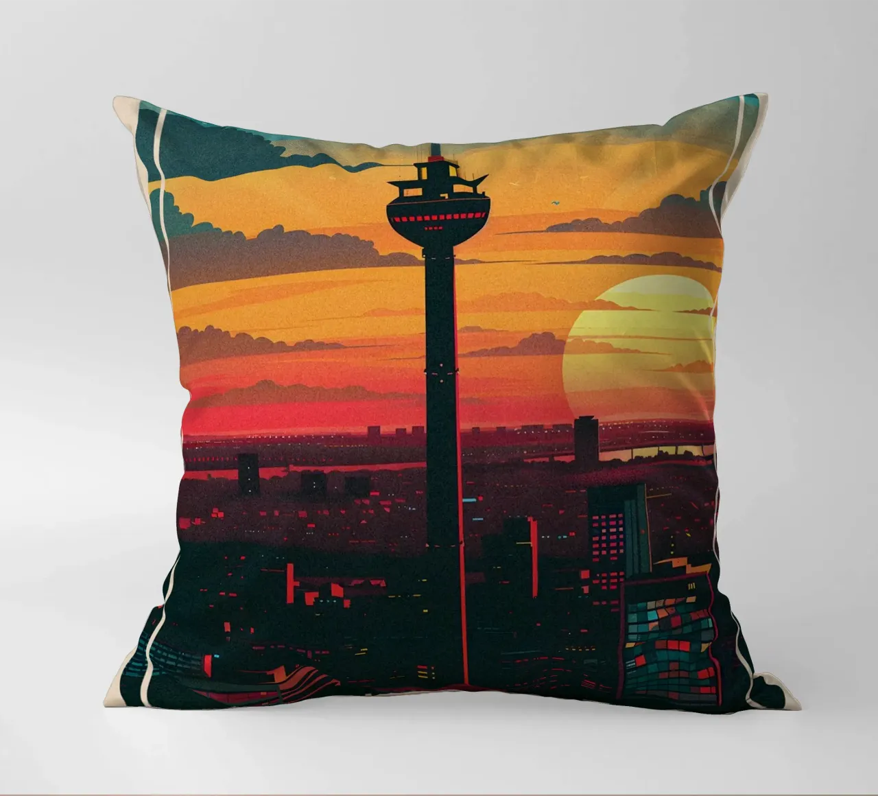 Stuttgart Germany cuscino da Travelstudio