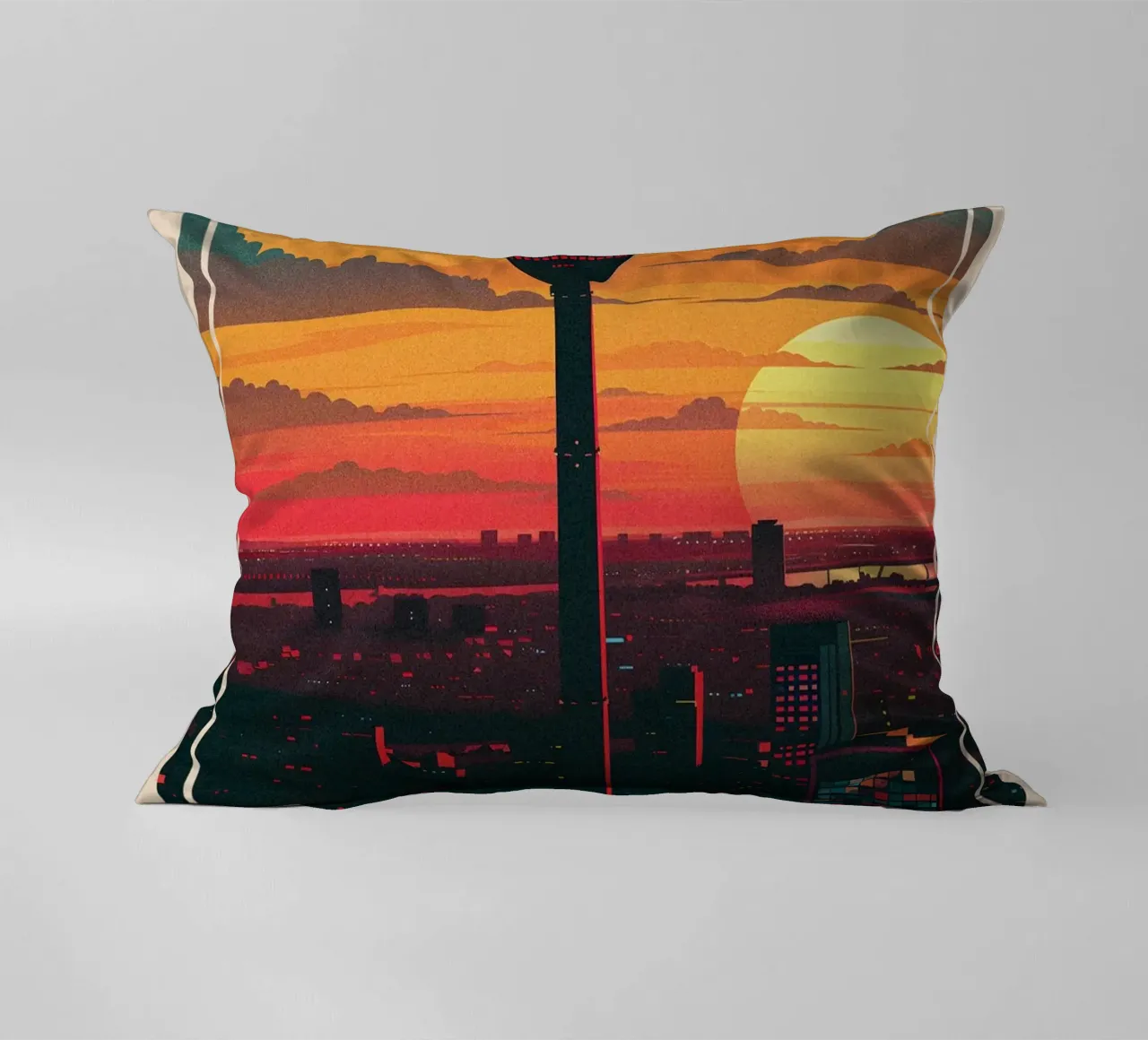 Stuttgart Germany cuscino da Travelstudio