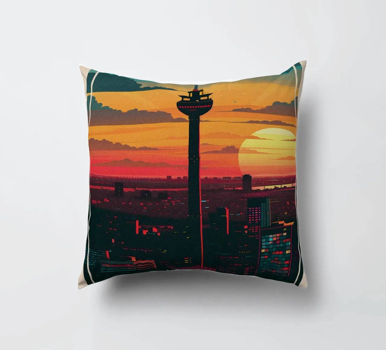 Stuttgart Germany cuscino da Travelstudio