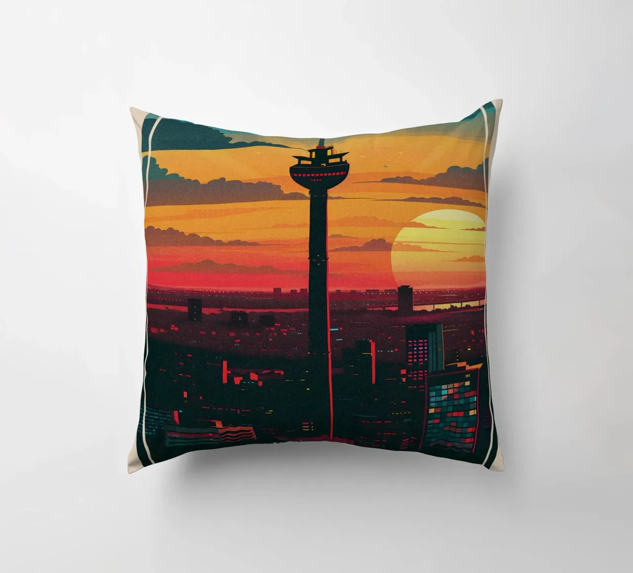 Stuttgart Germany cuscino da Travelstudio