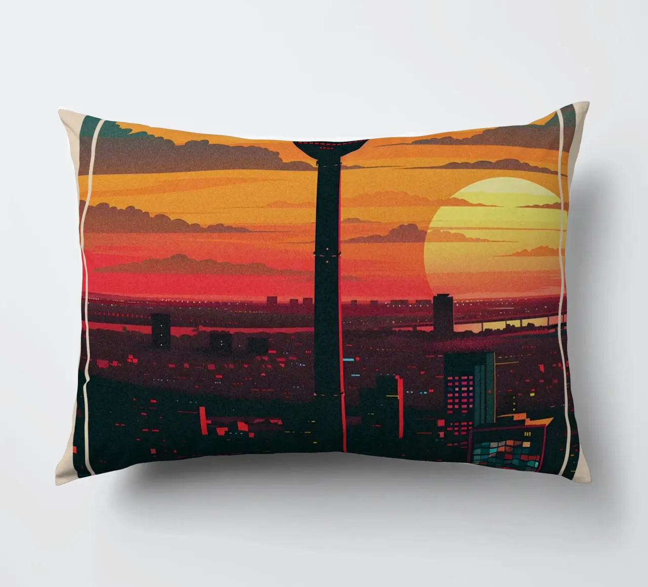 Stuttgart Germany cuscino da Travelstudio
