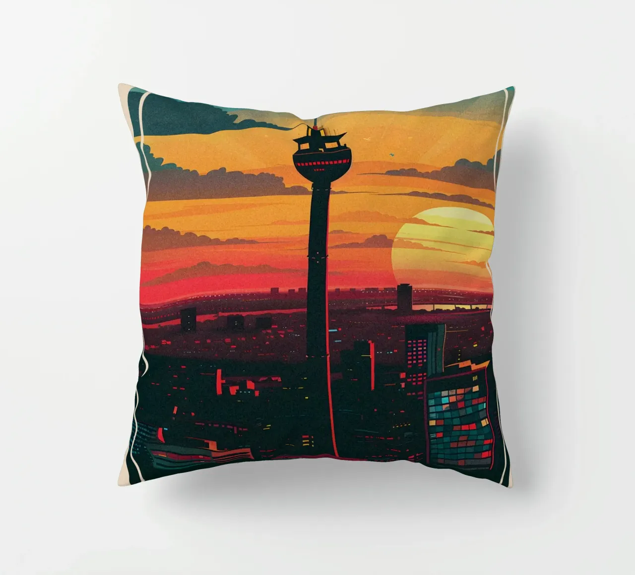 Stuttgart Germany cuscino da Travelstudio