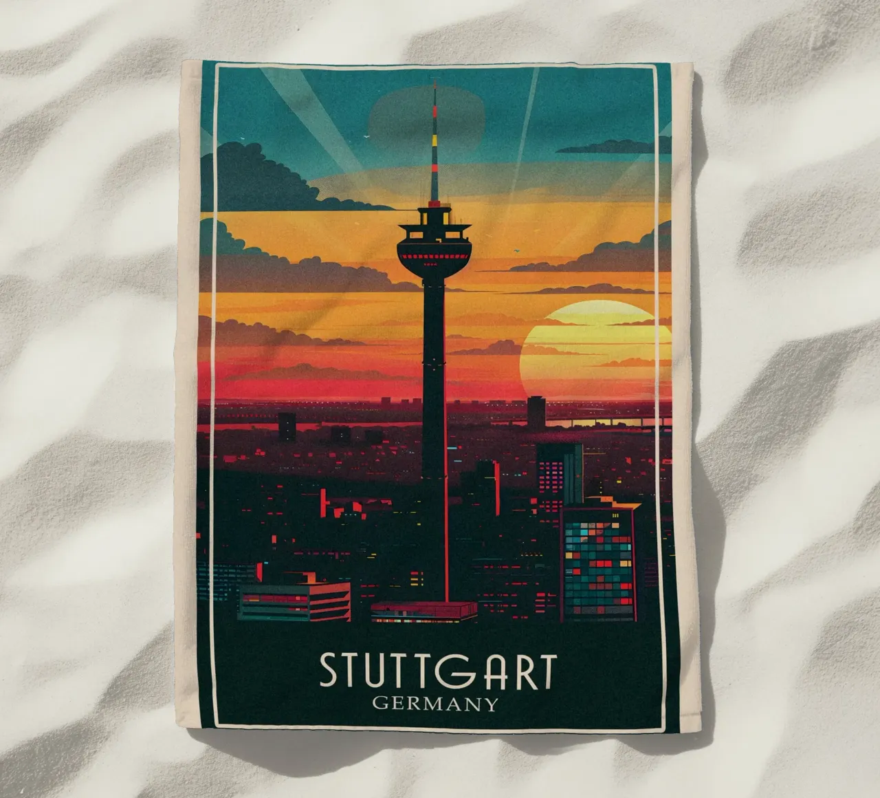Stuttgart Germany telo mare da Travelstudio