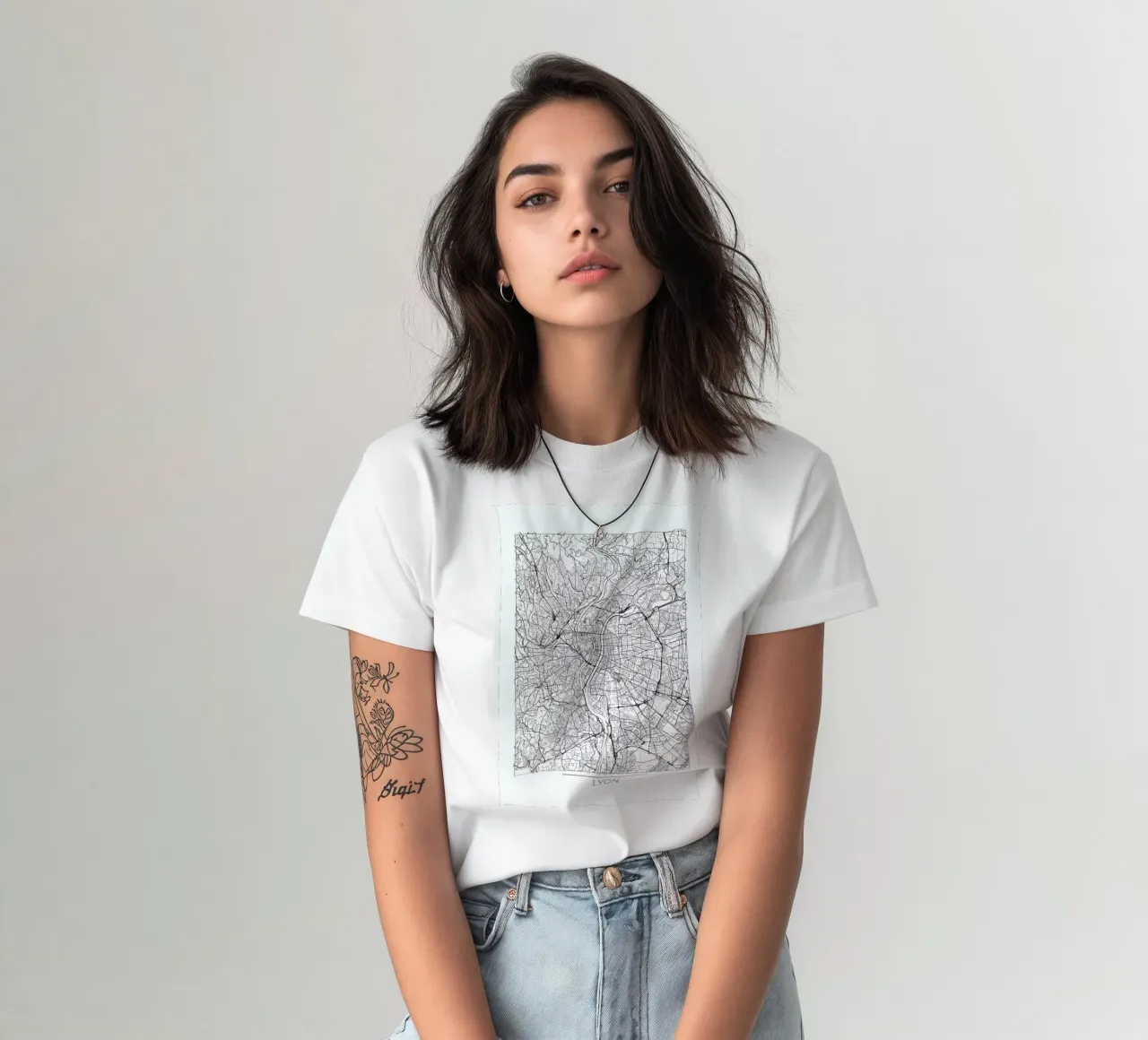 Lyon Minimal t-shirt by Hubert Roguski