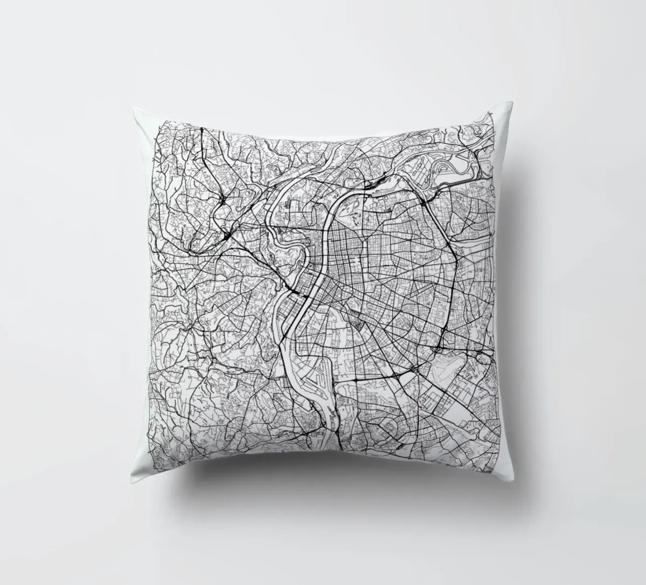 Lyon Minimal cuscino da Hubert Roguski