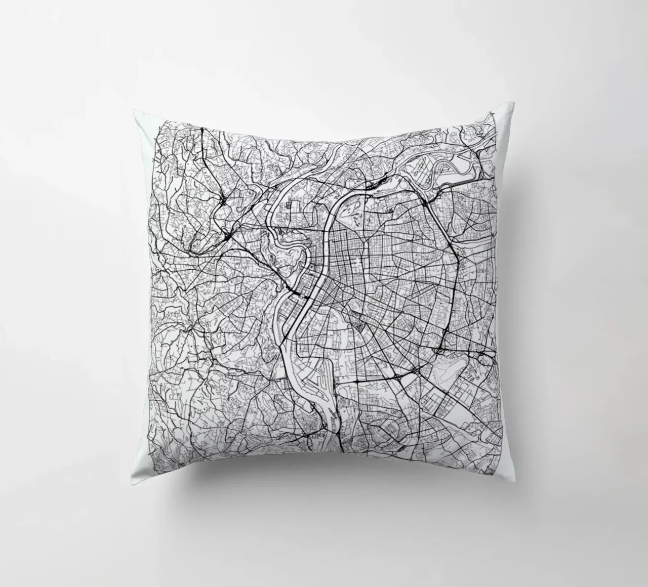 Lyon Minimal cuscino da Hubert Roguski