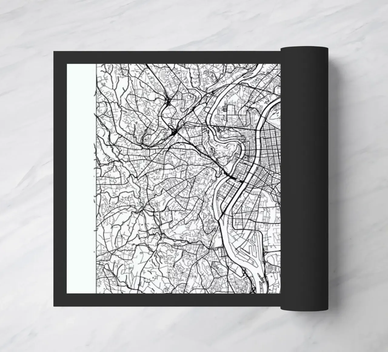 Lyon Minimal deurmat van Hubert Roguski