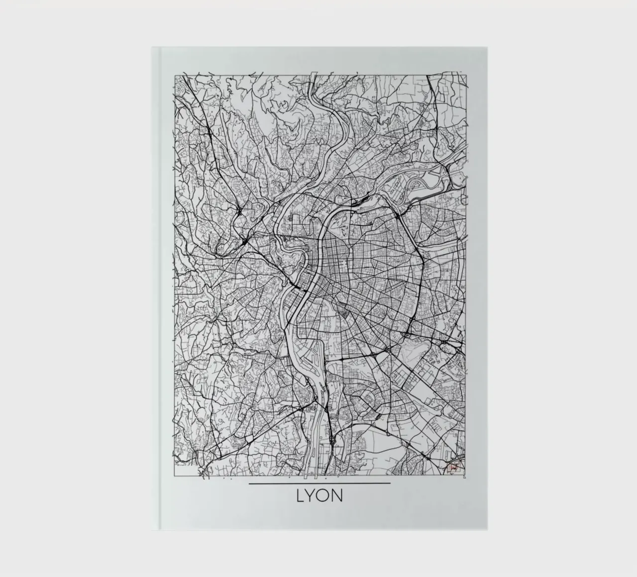 Lyon Minimal notebook by Hubert Roguski