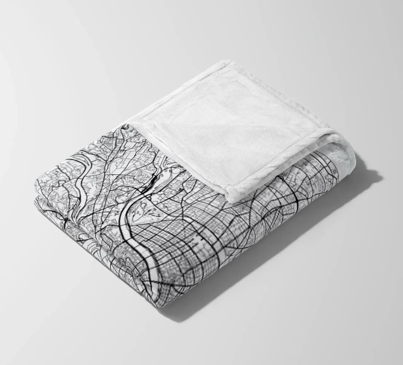 Lyon Minimal coperta in pile da Hubert Roguski