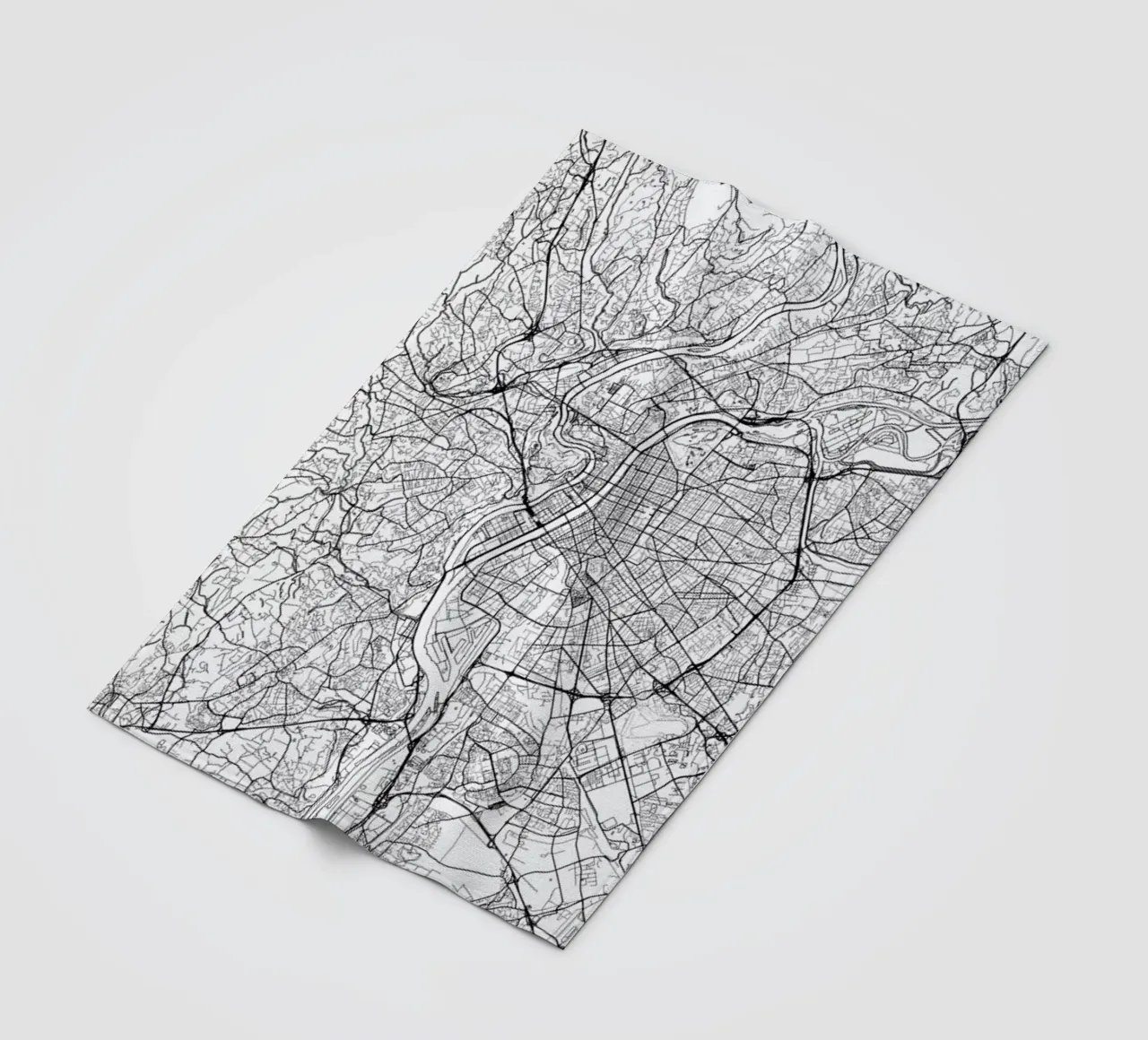 Lyon Minimal coperta in pile da Hubert Roguski