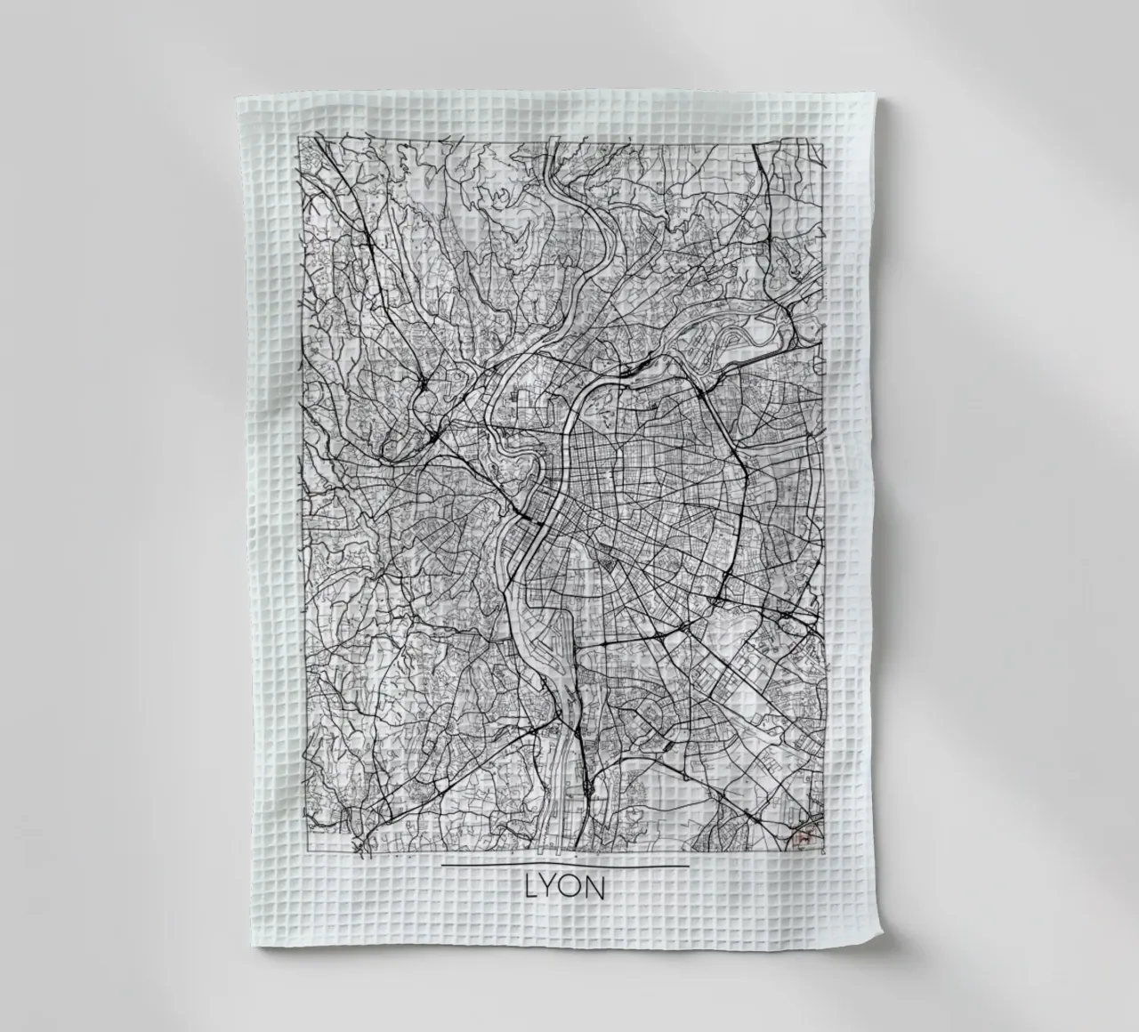 Lyon Minimal canovaccio da cucina da Hubert Roguski