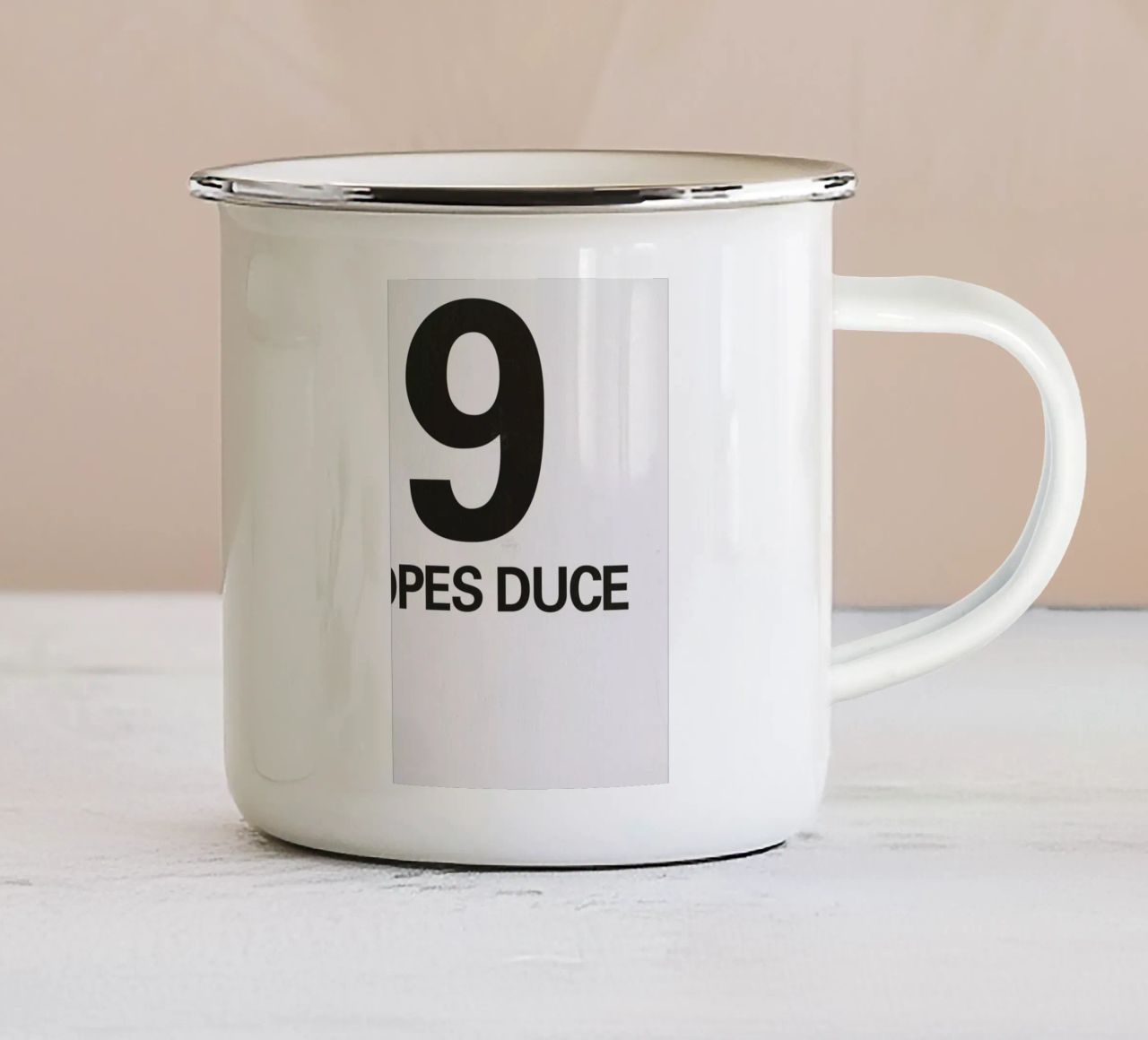 The Duce Poster tazza in smalto da And I Love You She Said