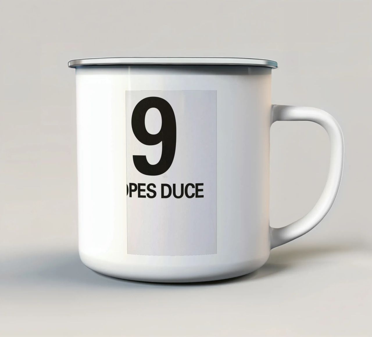 The Duce Poster tazza in smalto da And I Love You She Said
