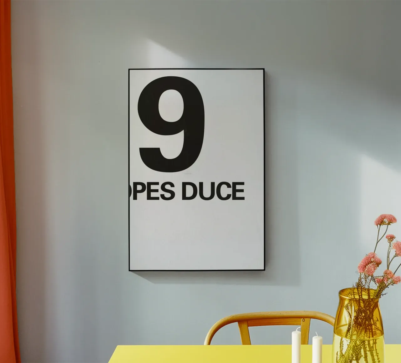 The Duce Poster plexiglass da And I Love You She Said