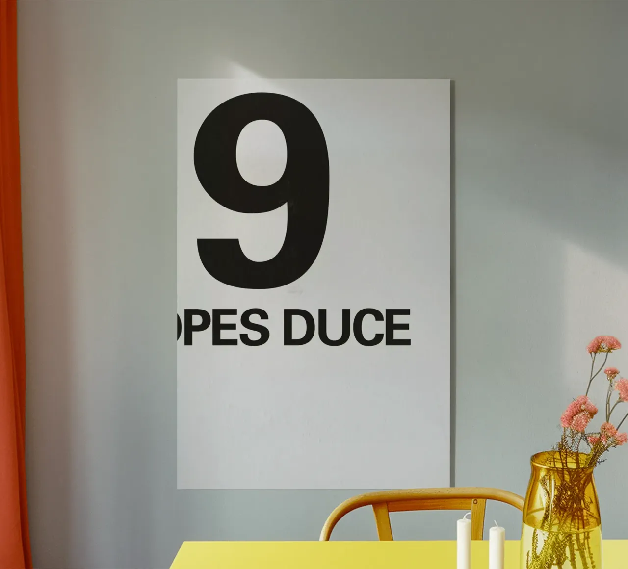 The Duce Poster plexiglass da And I Love You She Said